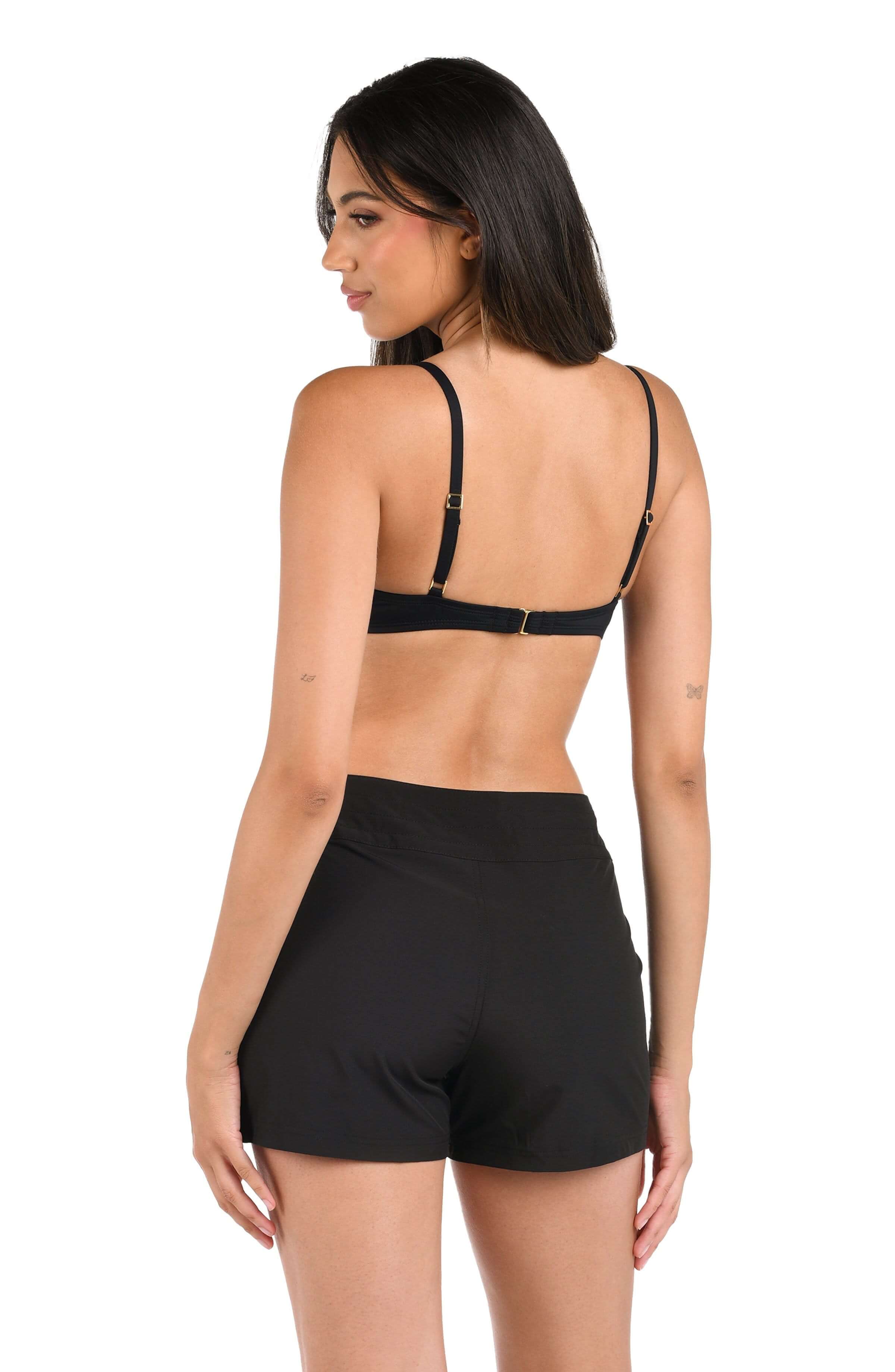 All Aboard 3" Inseam Board Short - Black - Image 4