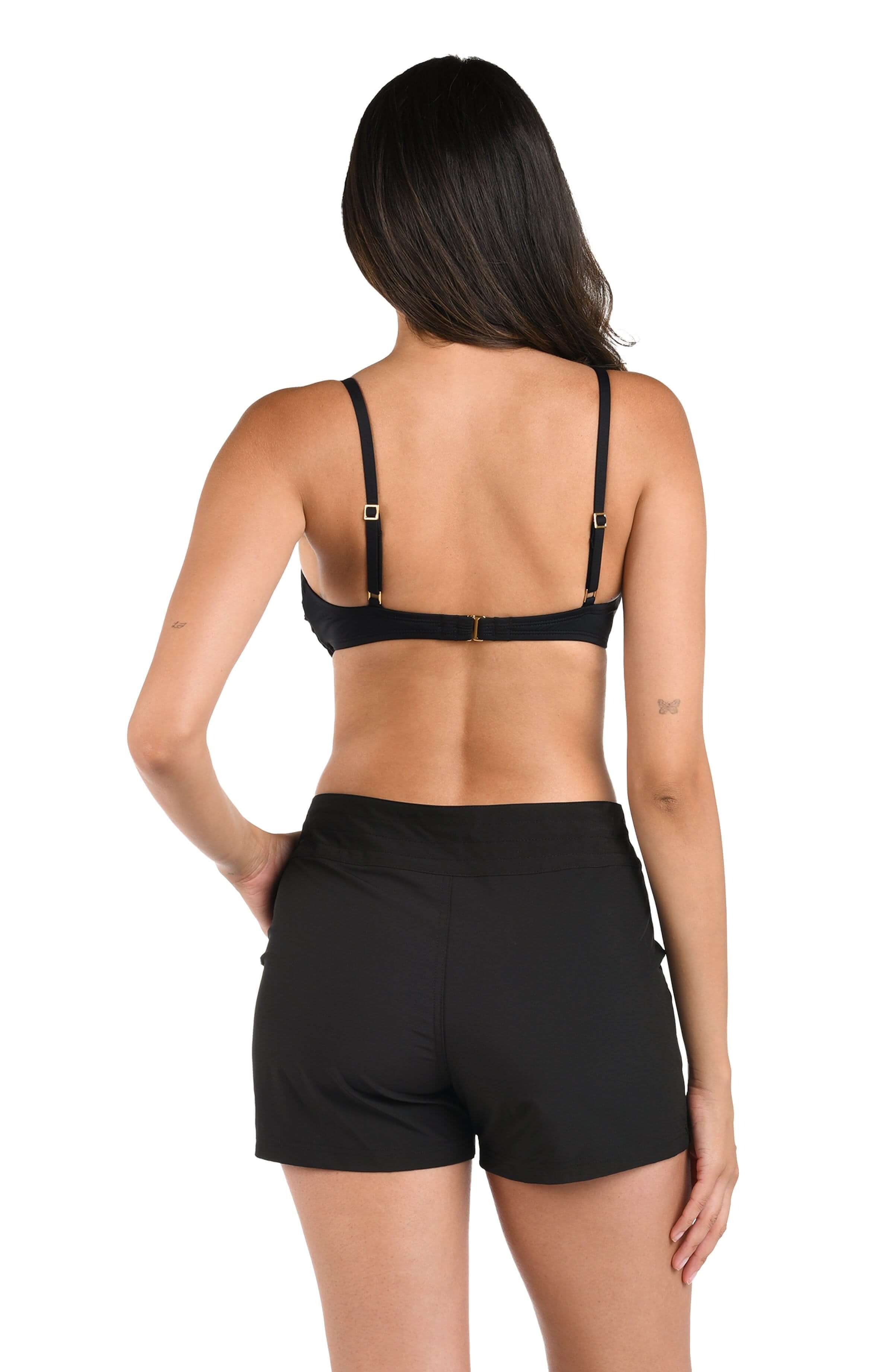 All Aboard 3" Inseam Board Short - Black - Image 6