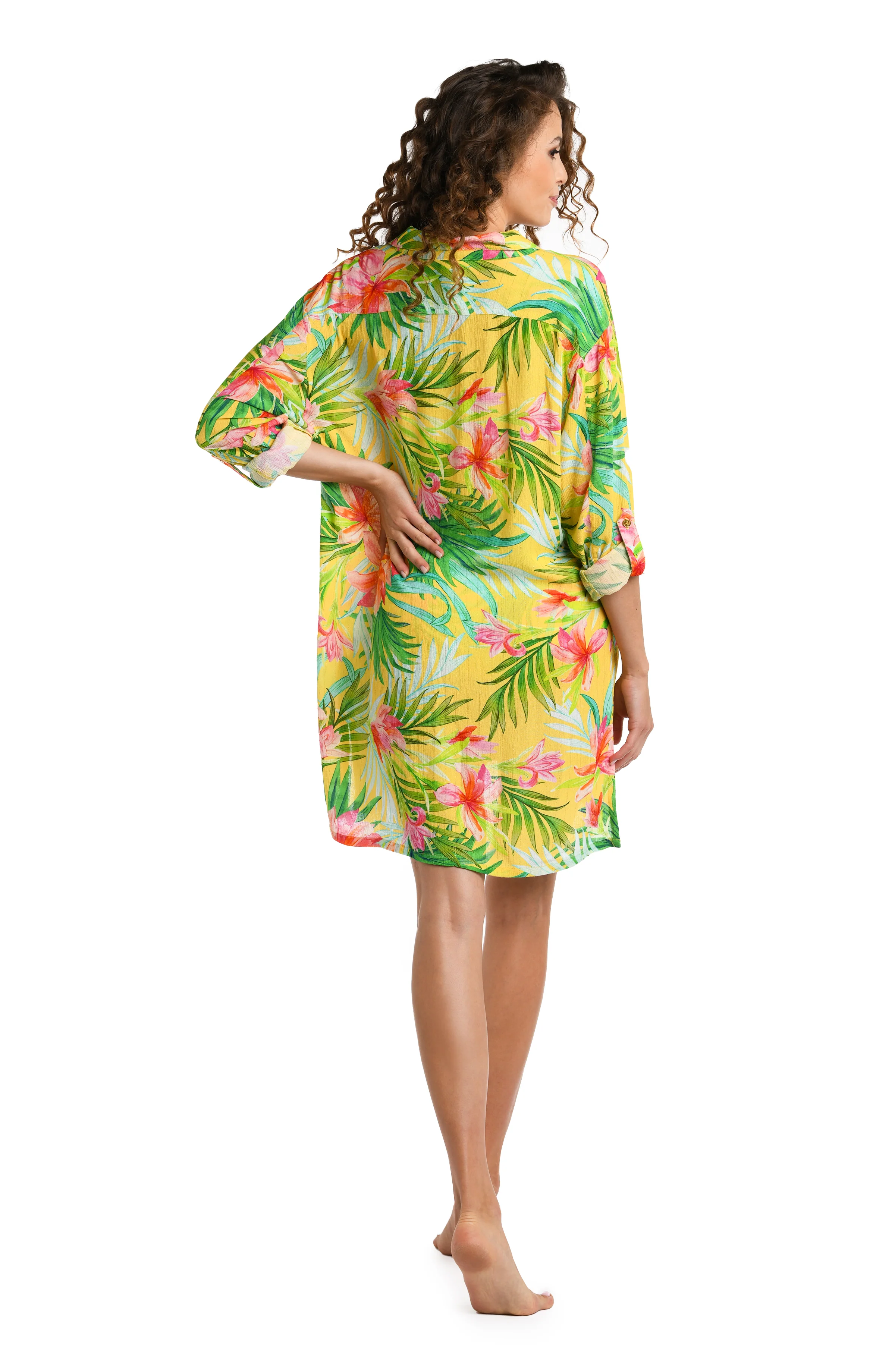 Calypso Bloom Button Up Camp Shirt - FINAL SALE - Image 4