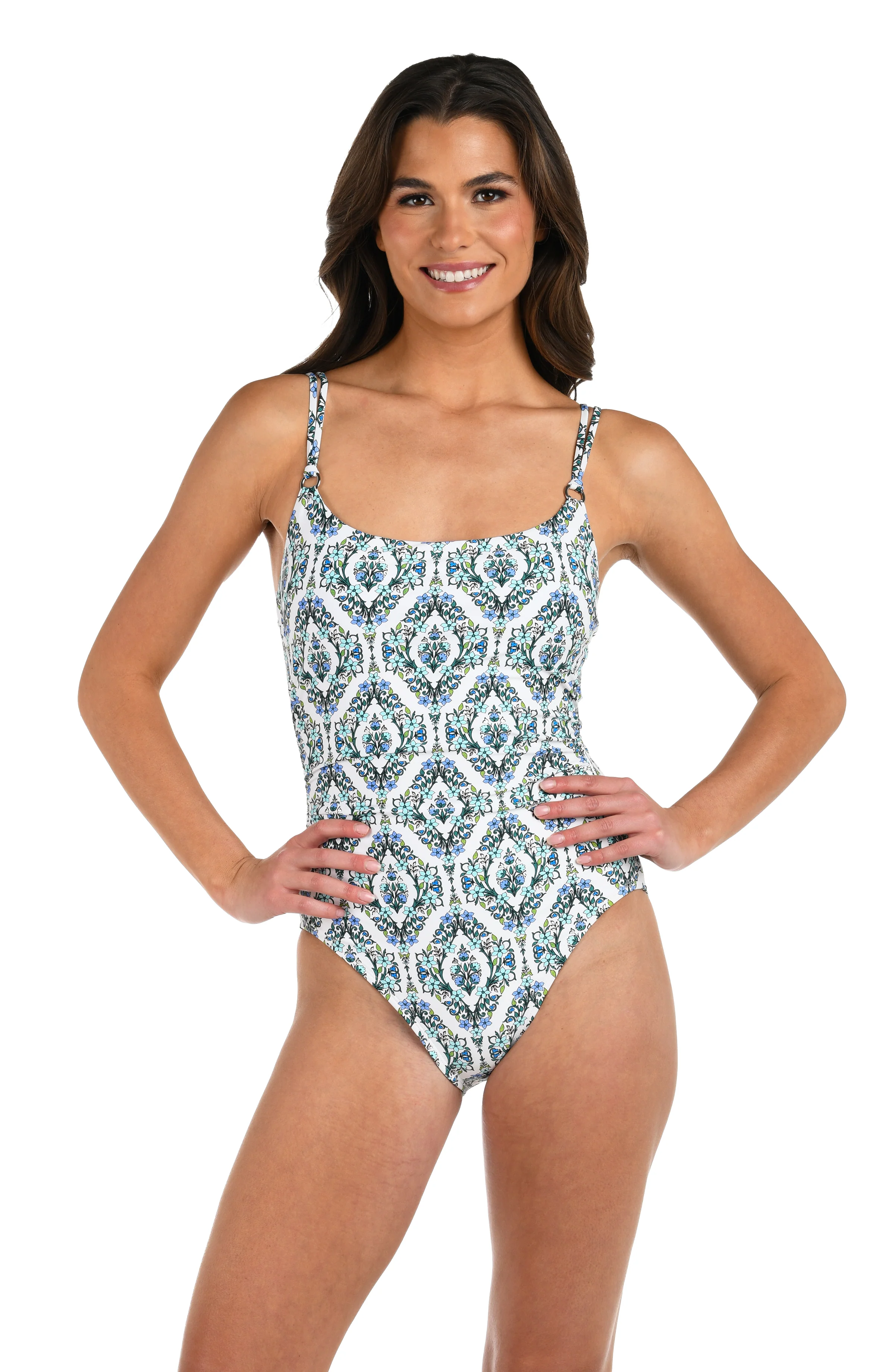 Deja-Blue Diamond Lingerie One Piece - Image 3