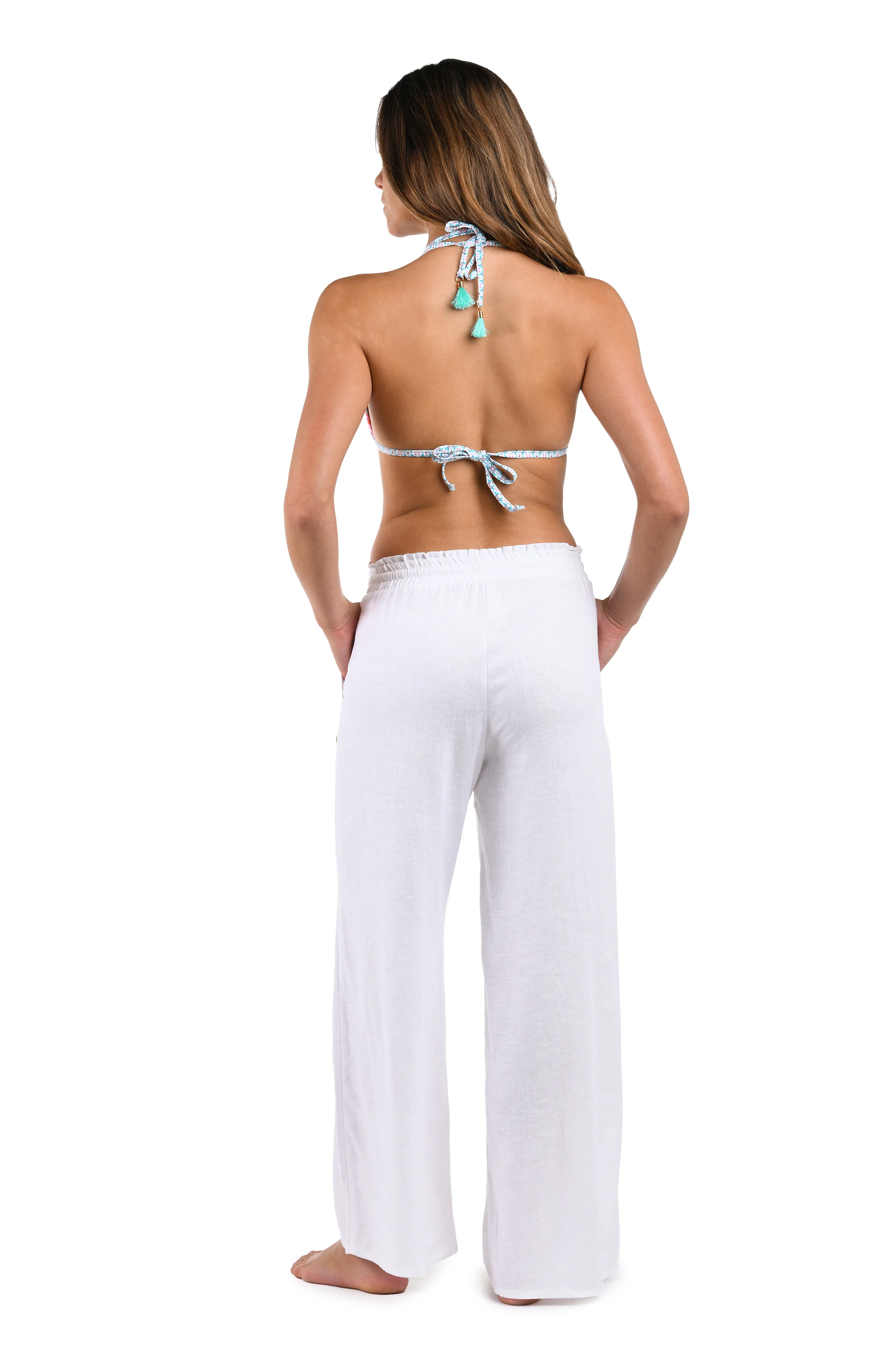 Delphine Coast Beach Pant - White - Image 3