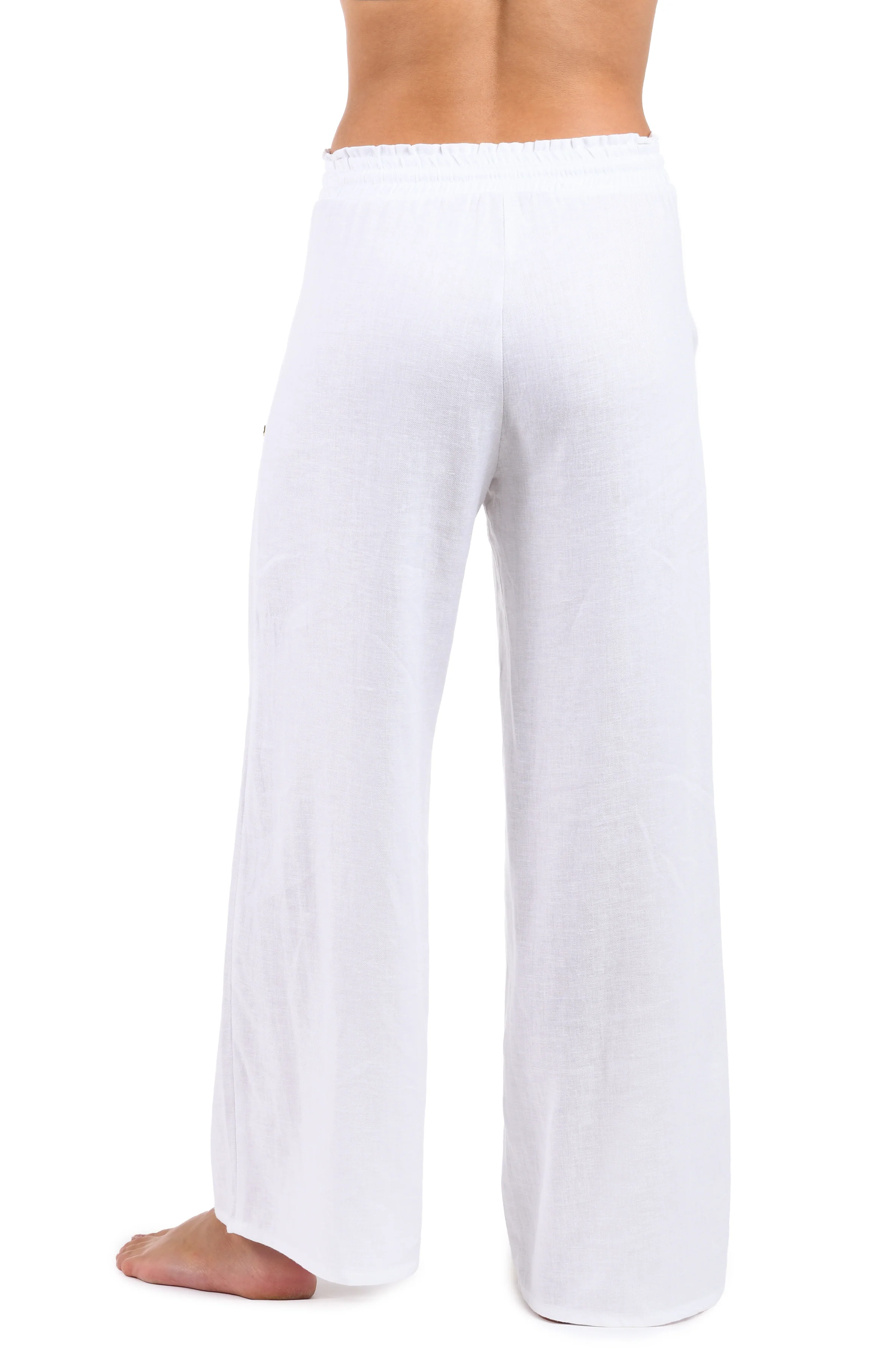 Delphine Coast Beach Pant - White - Image 5