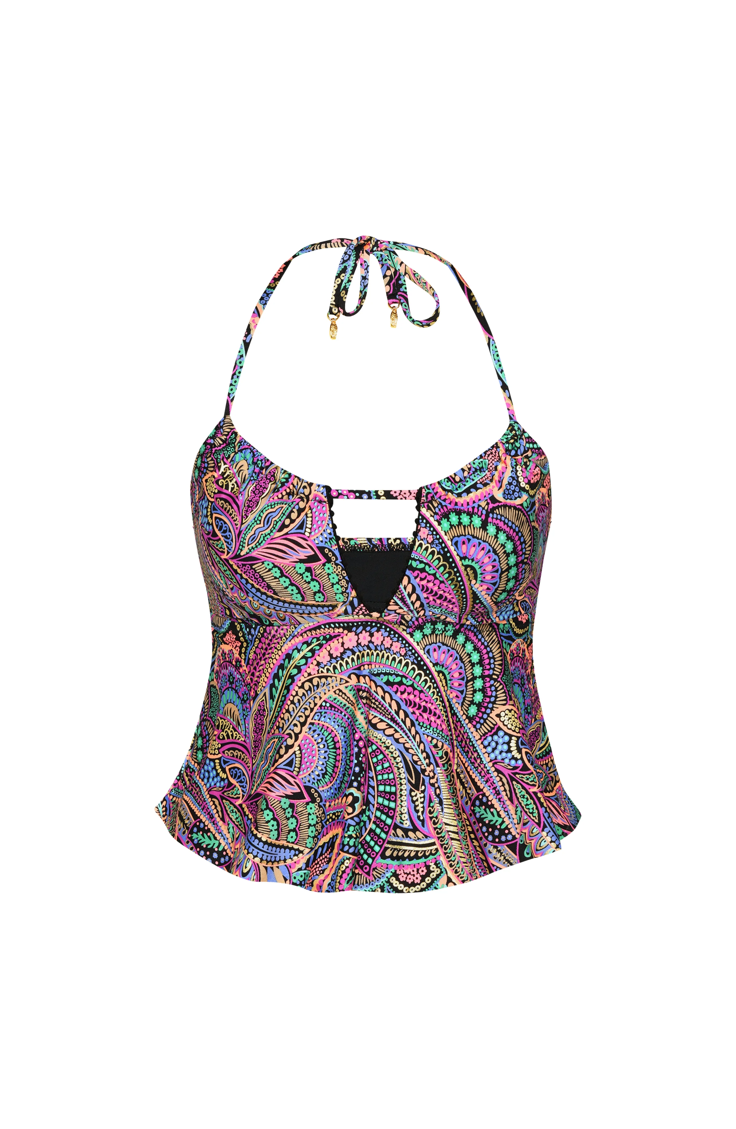 Sunshine 79 Disco Dream Halter Midkini Top - FINAL SALE - Image 3