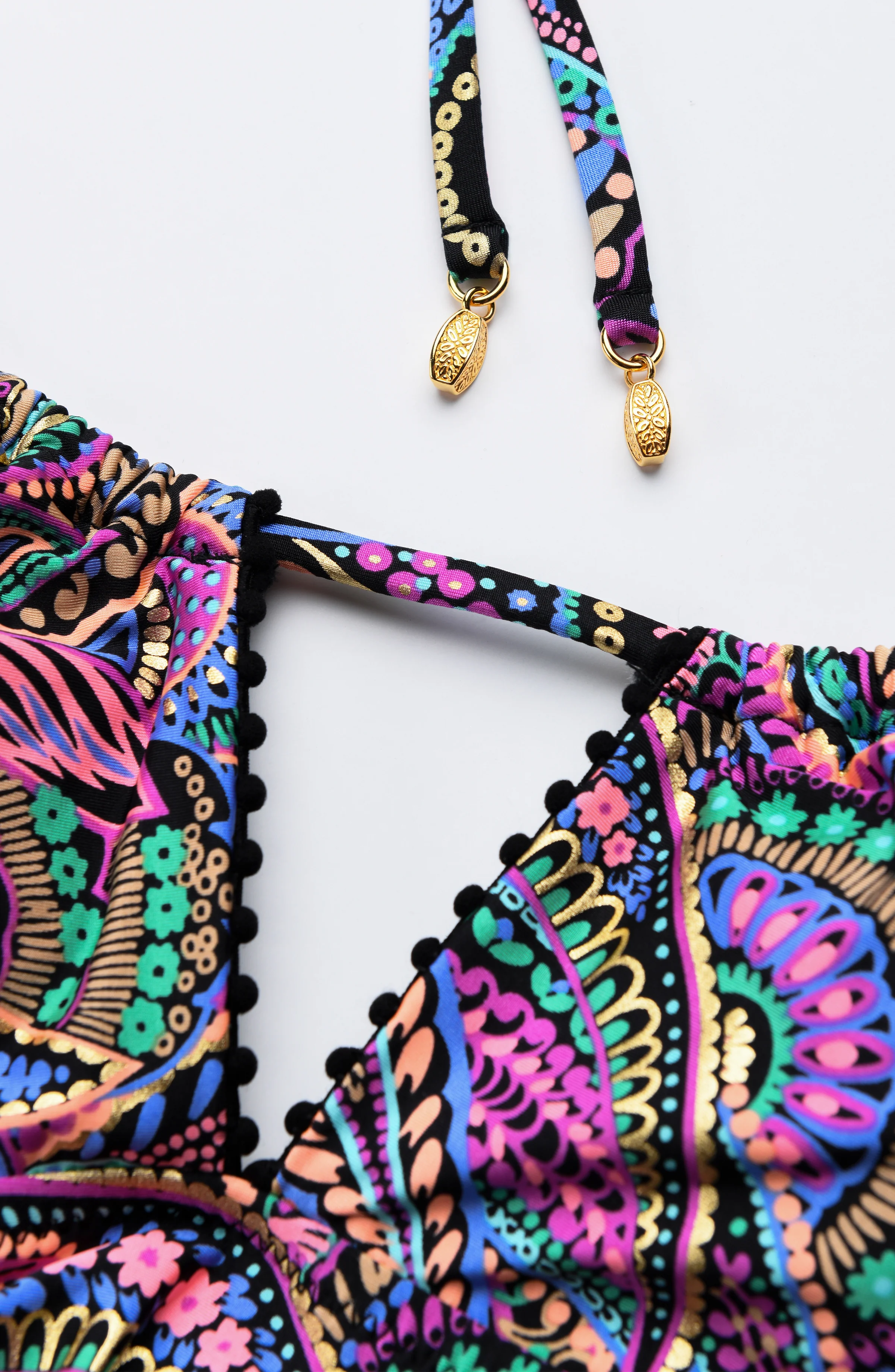 Sunshine 79 Disco Dream Halter Midkini Top - FINAL SALE - Image 4