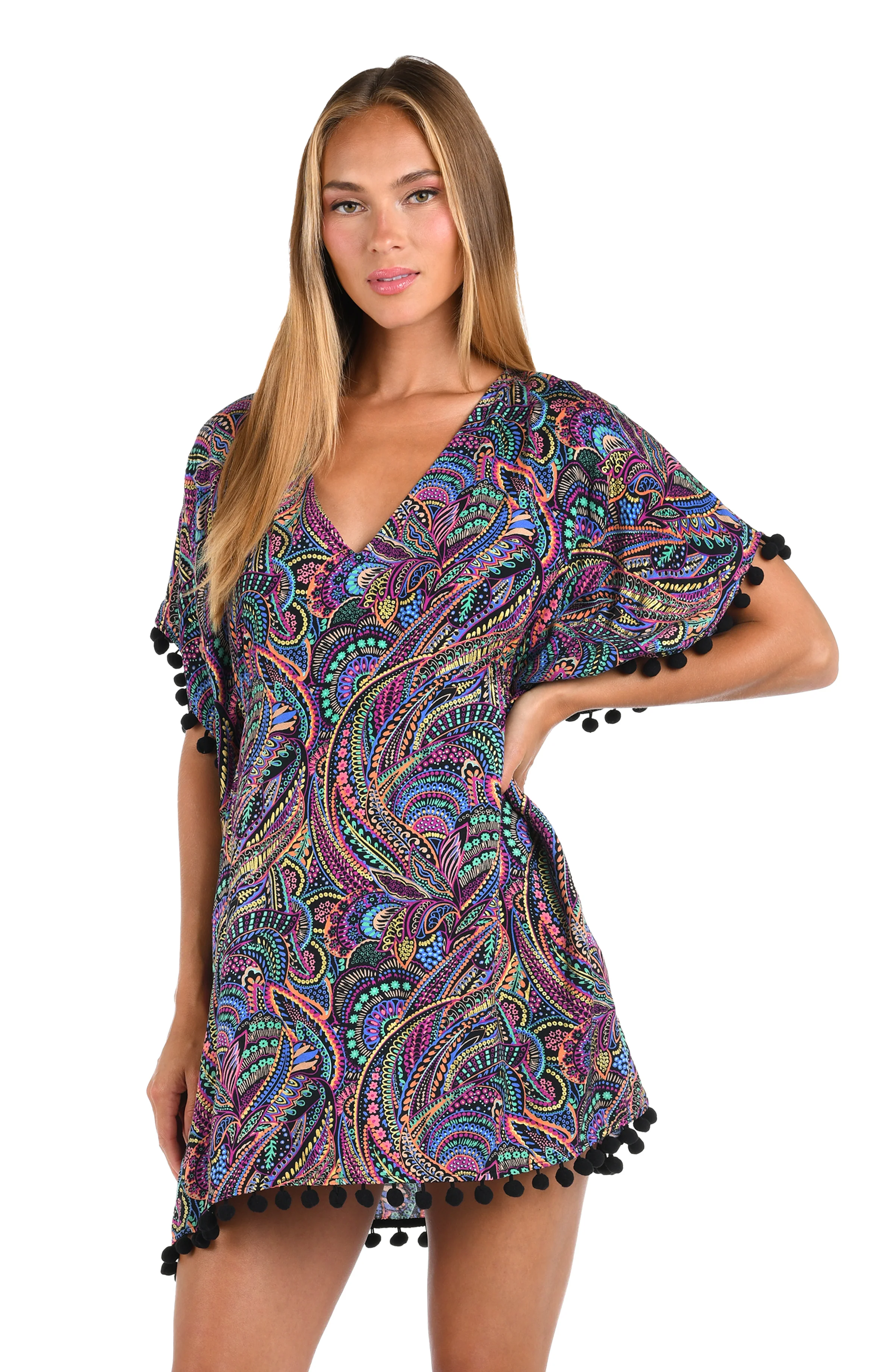 Sunshine 79 Disco Dream V-Neck Tunic- FINAL SALE - Image 3