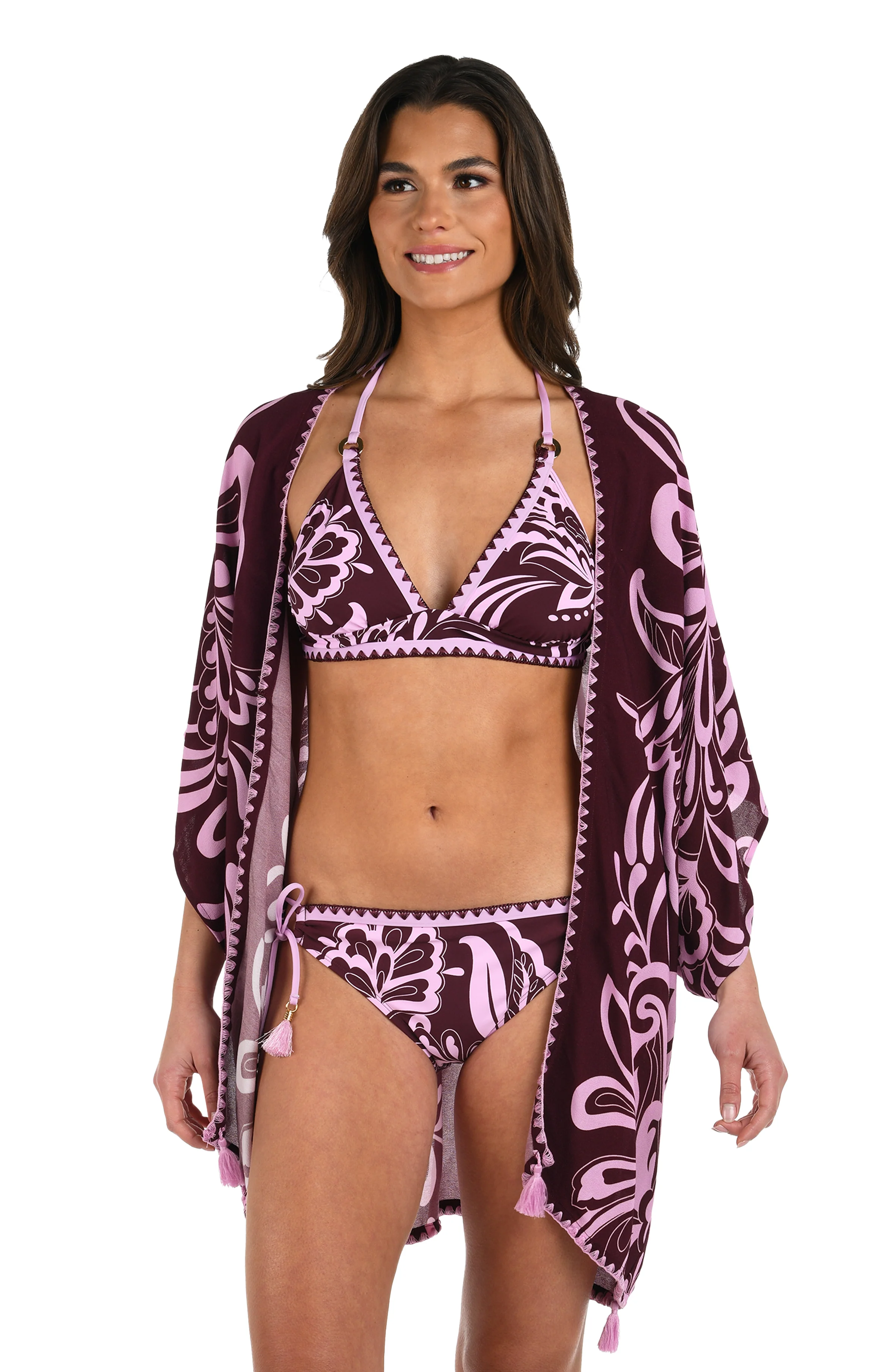 Fiji Flora Kimono Cover Up - Image 2