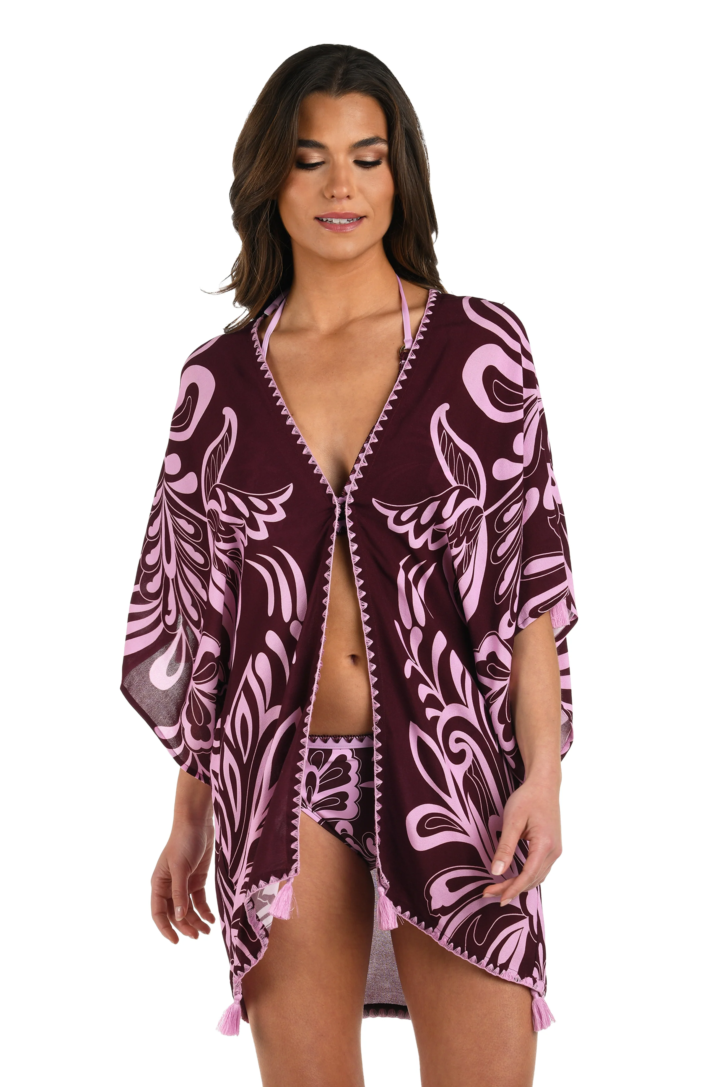Fiji Flora Kimono Cover Up - Image 4