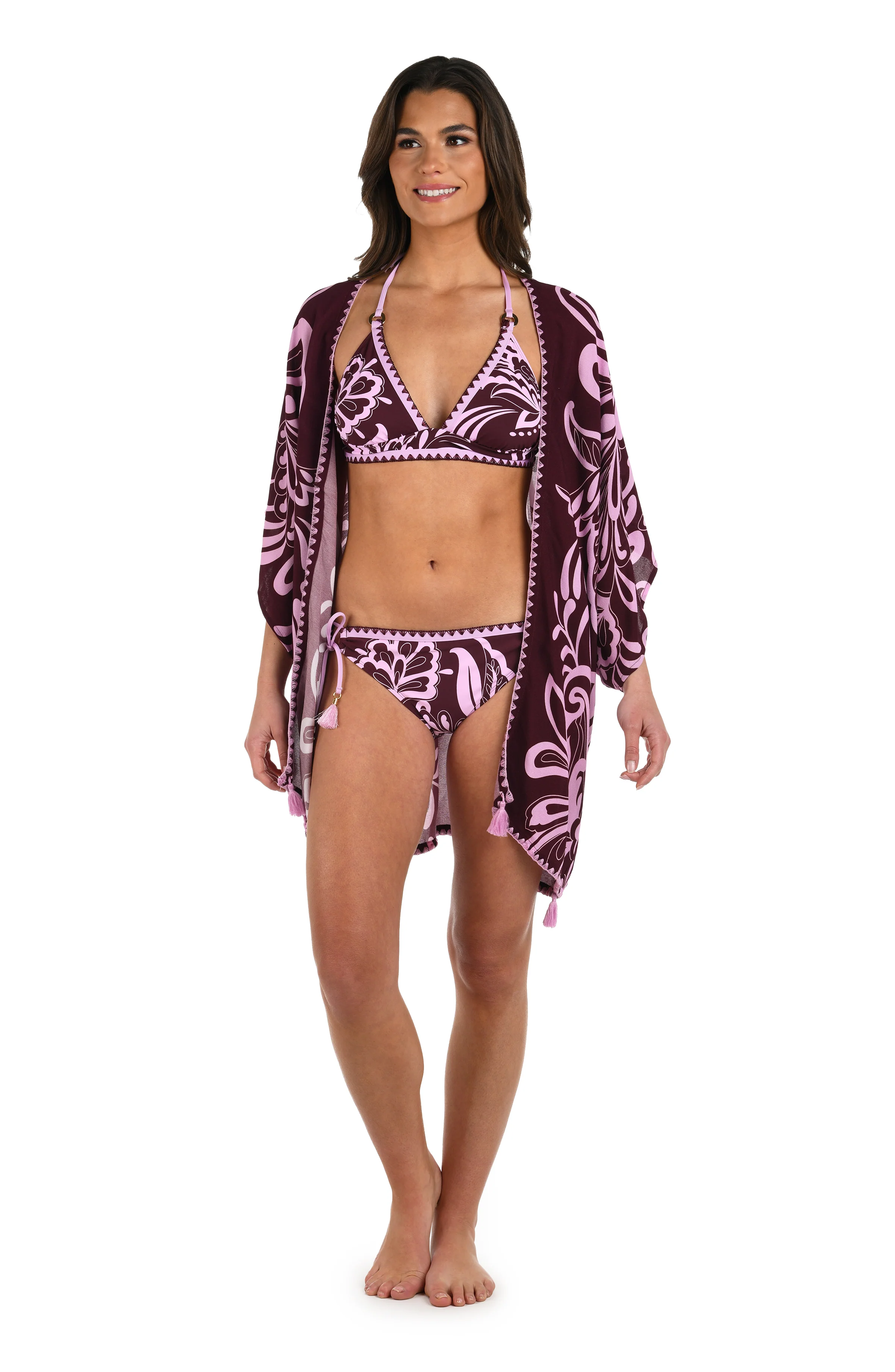 Fiji Flora Kimono Cover Up - Image 5
