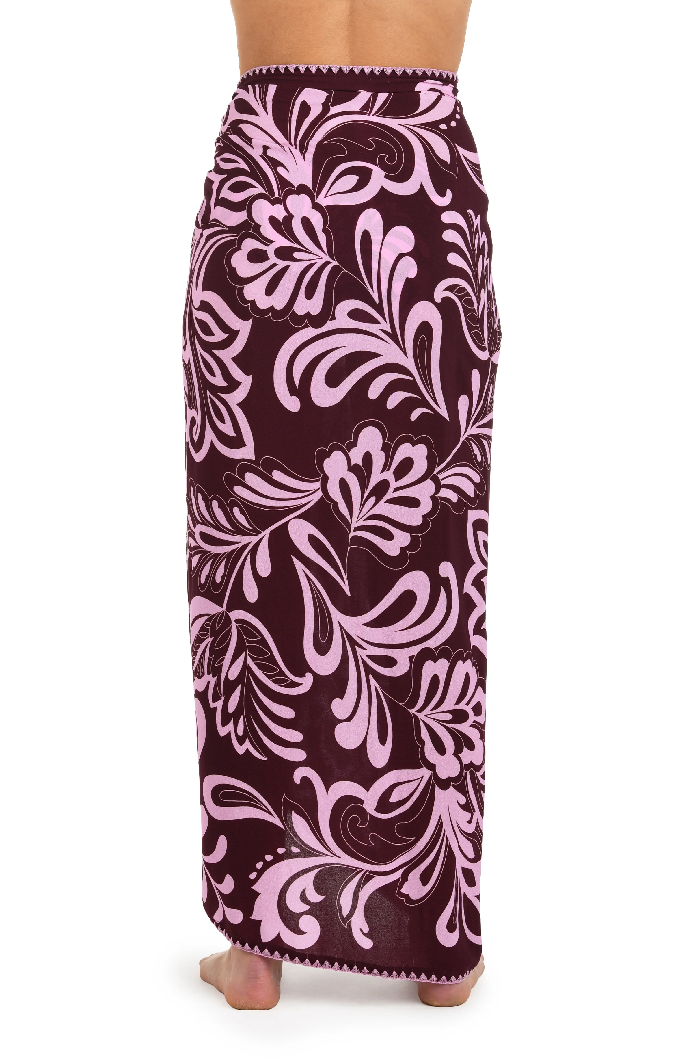 Fiji Flora Pareo Wrap Cover Up - Image 2