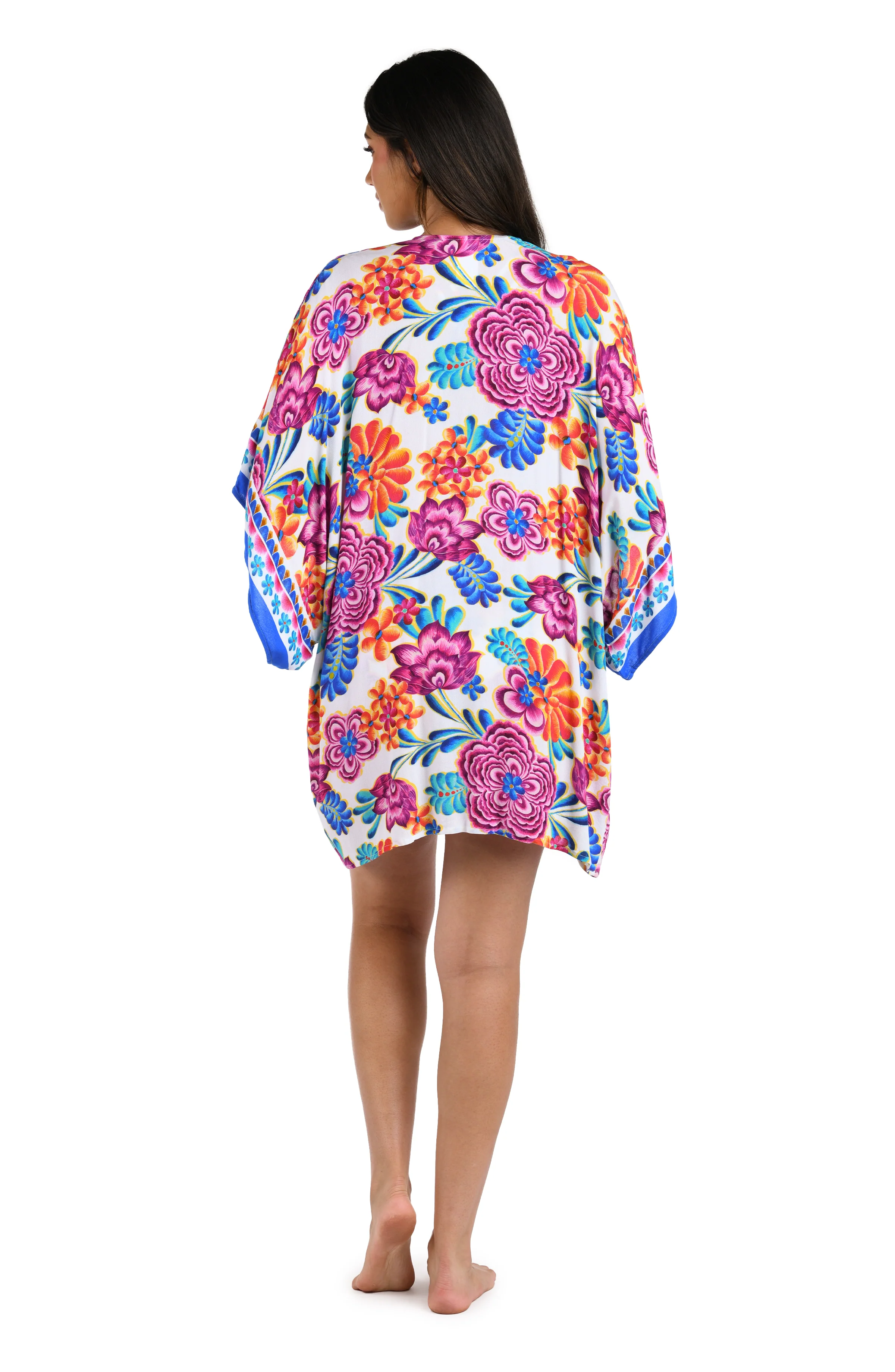 Flor De Paradiso Kimono Cover Up - FINAL SALE - Image 4