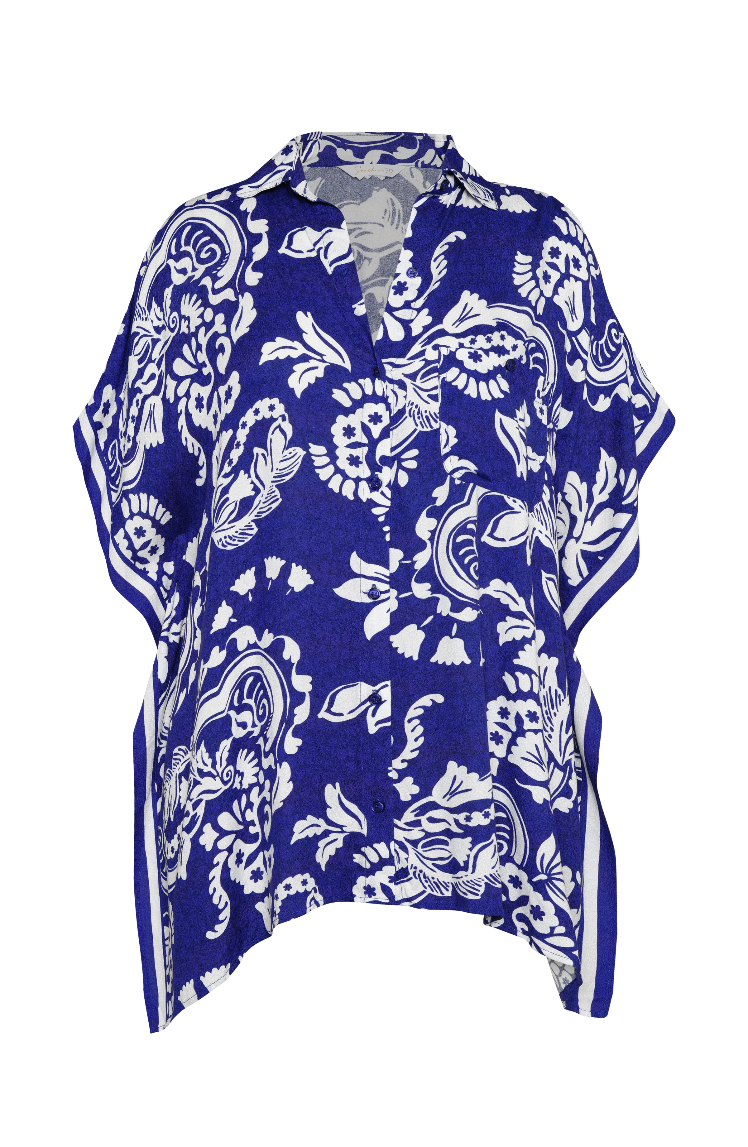 Sunshine 79 Flower Trip Resort Button Down Shirt - FINAL SALE - Image 5