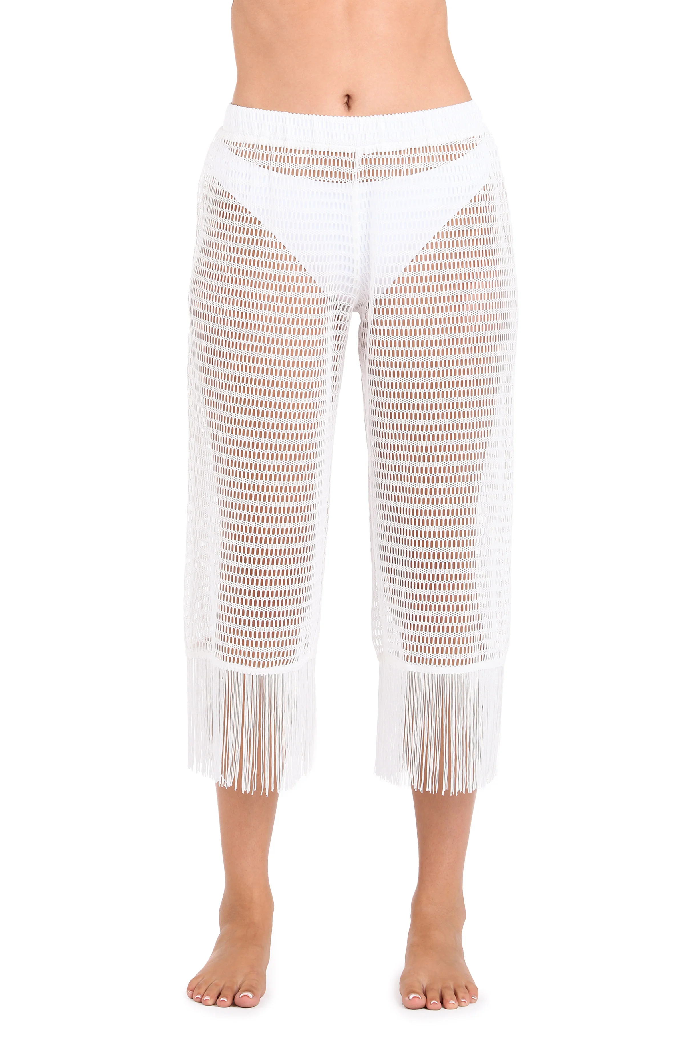 Fringed Out Cropped Pant (Unlined) - FINAL SALE - Image 2