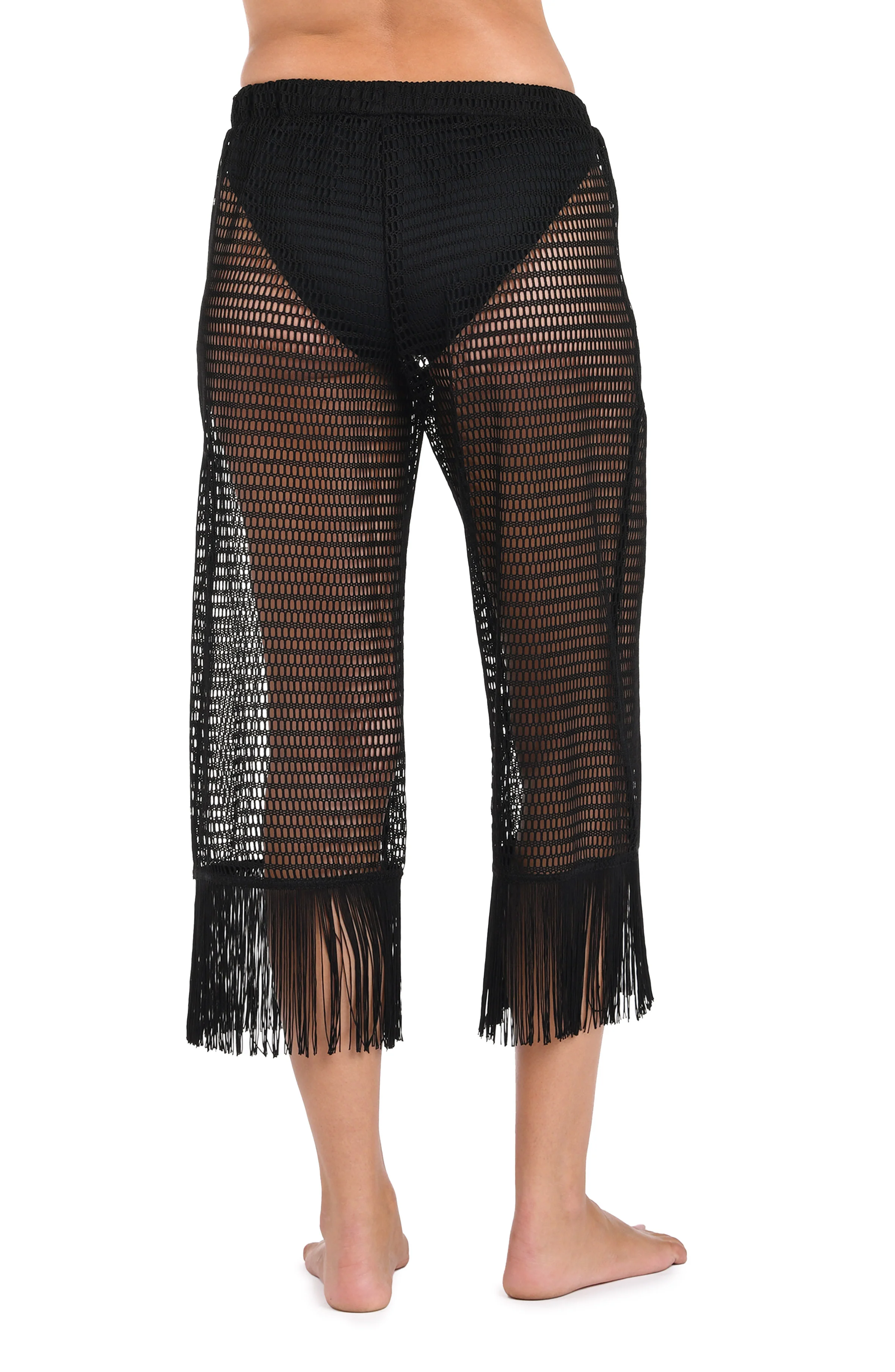 Fringed Out Cropped Pant (Unlined) - FINAL SALE - Image 2