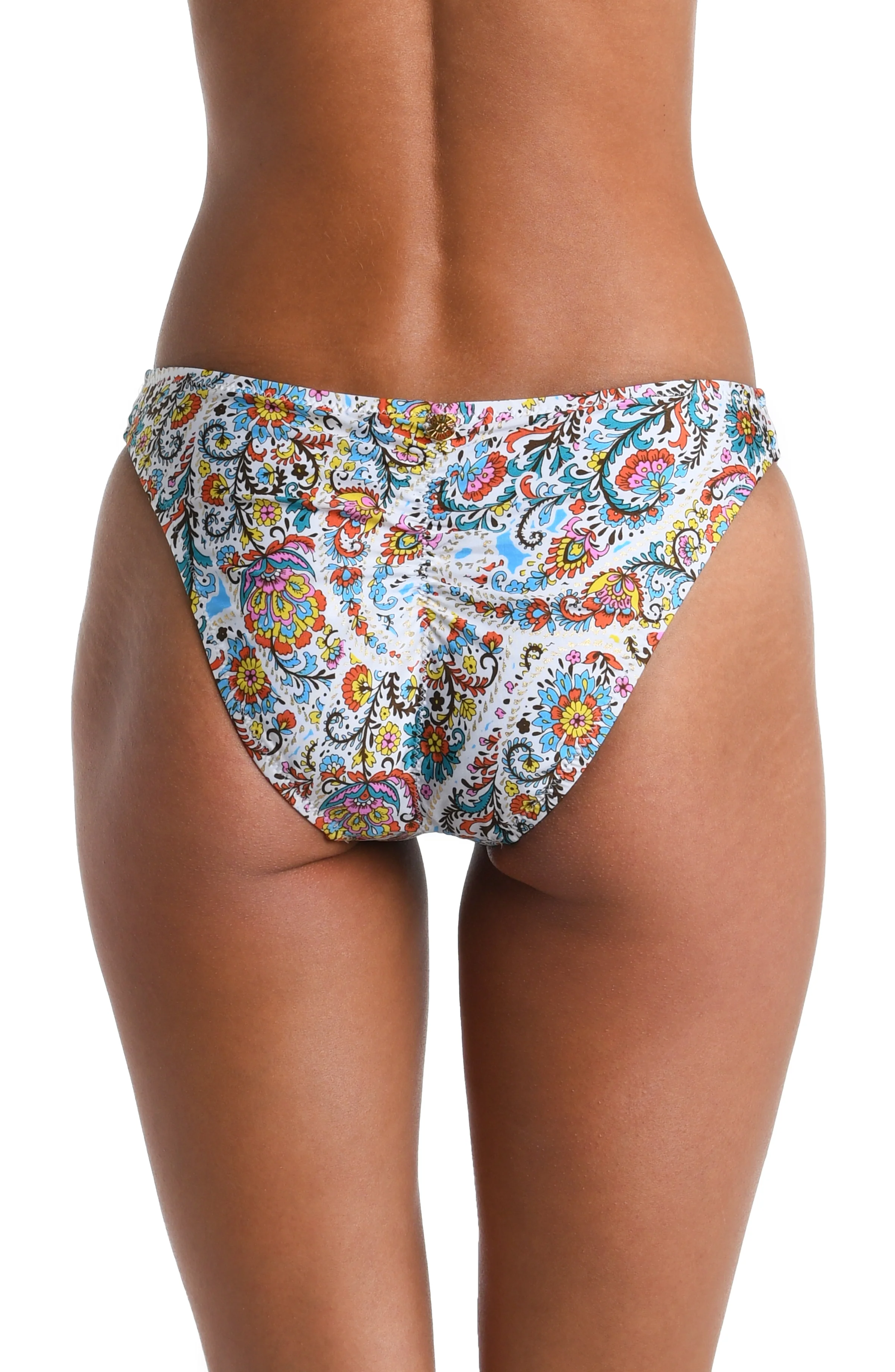 Sunshine 79 Glam Paisley French Cut Bikini Bottom - Image 2
