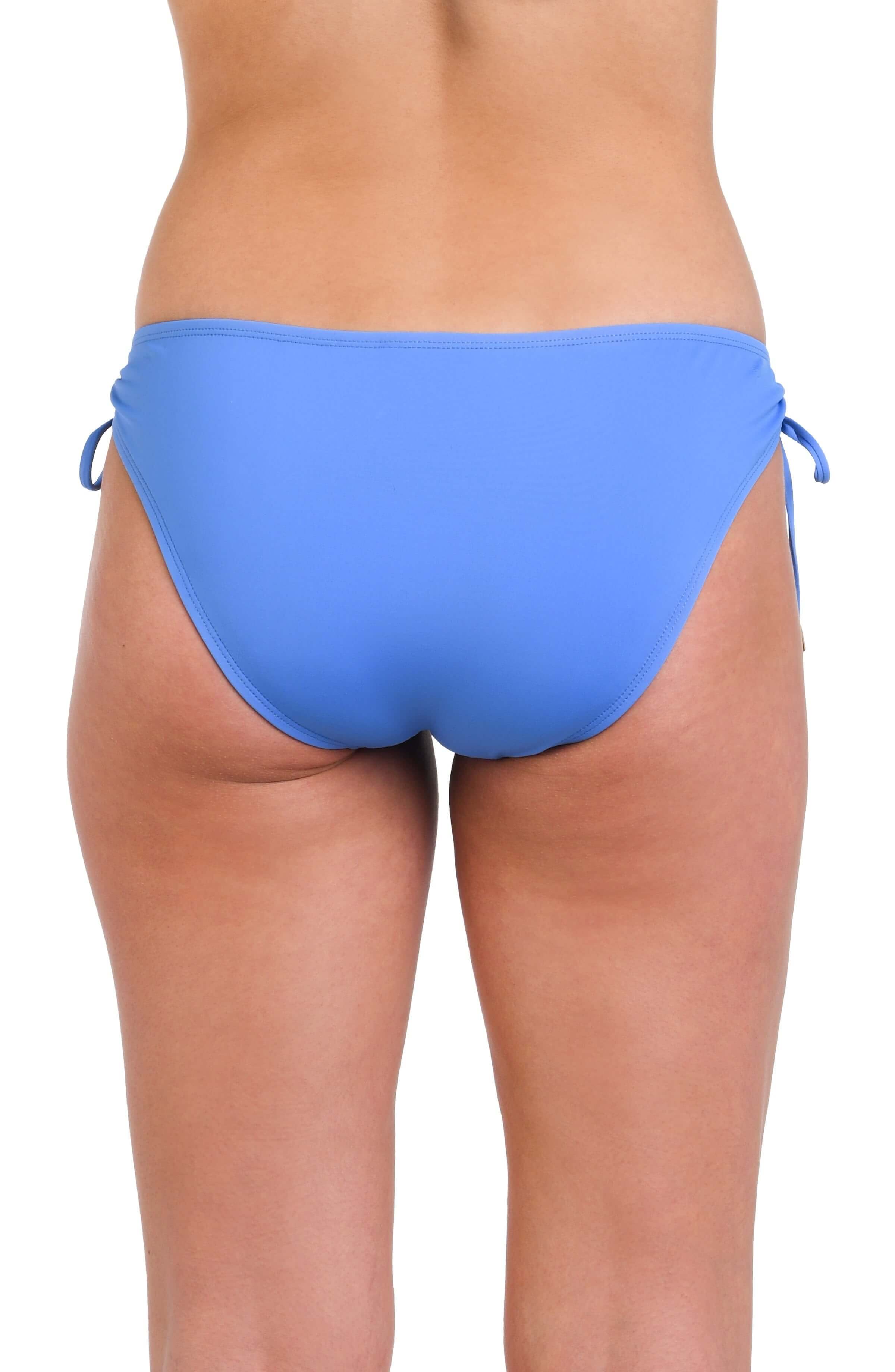 Island Goddess Side Tie Hipster Bottom - Chambray - Image 2