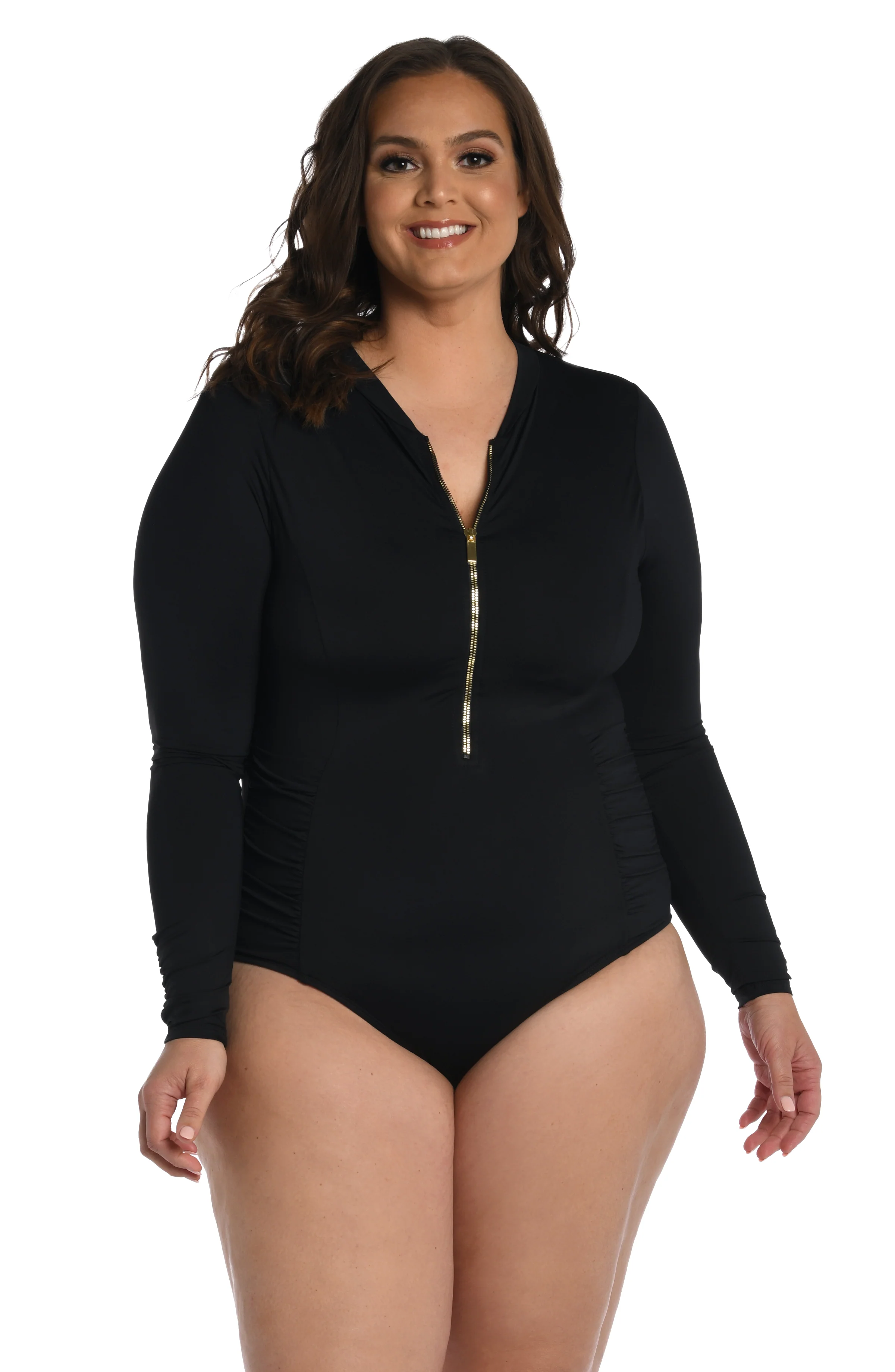 Island Goddess Paddlesuit One Piece - Black - Image 7