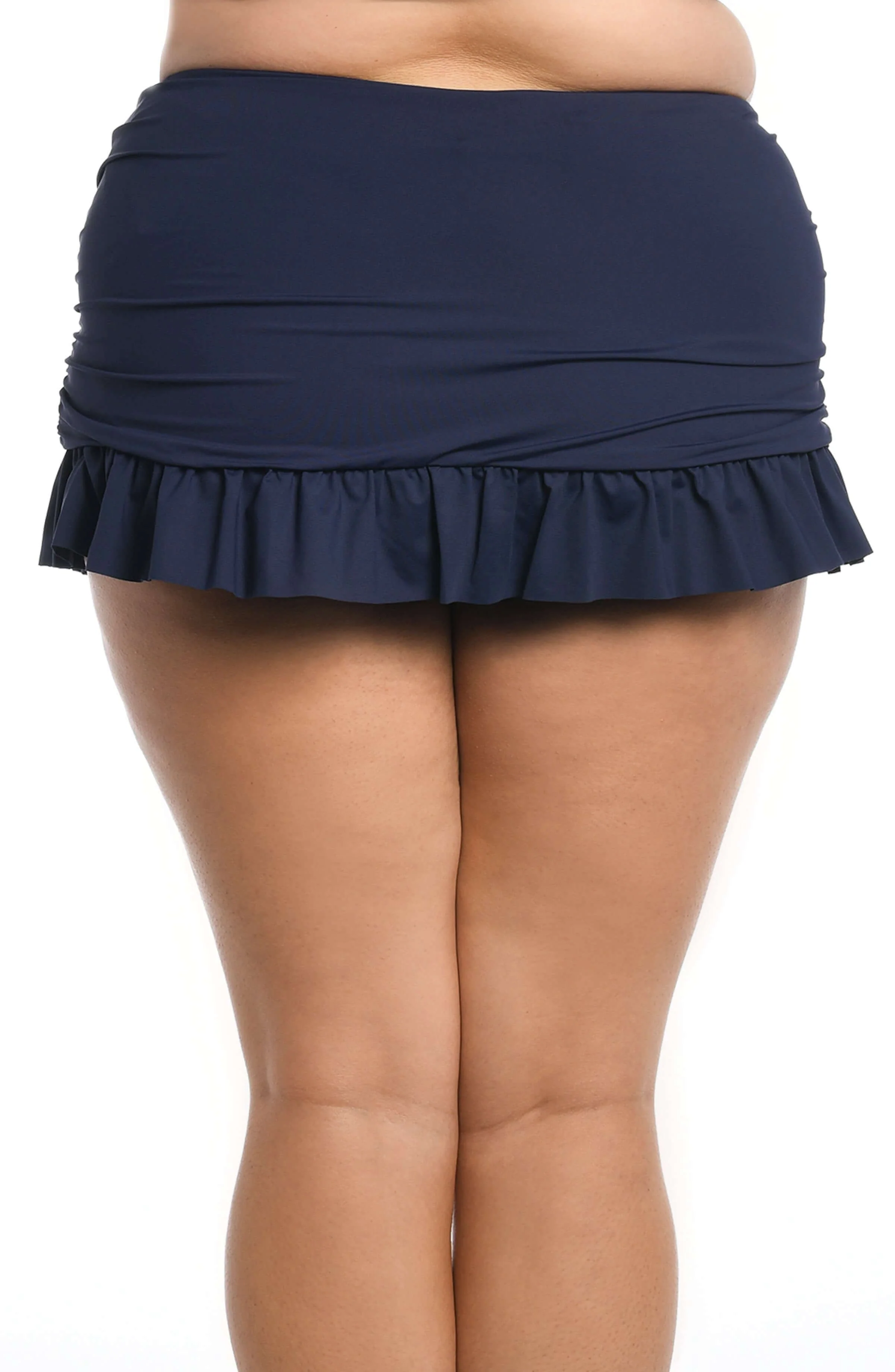 Island Goddess Ruffle Skirted Bottom - Indigo - Image 4