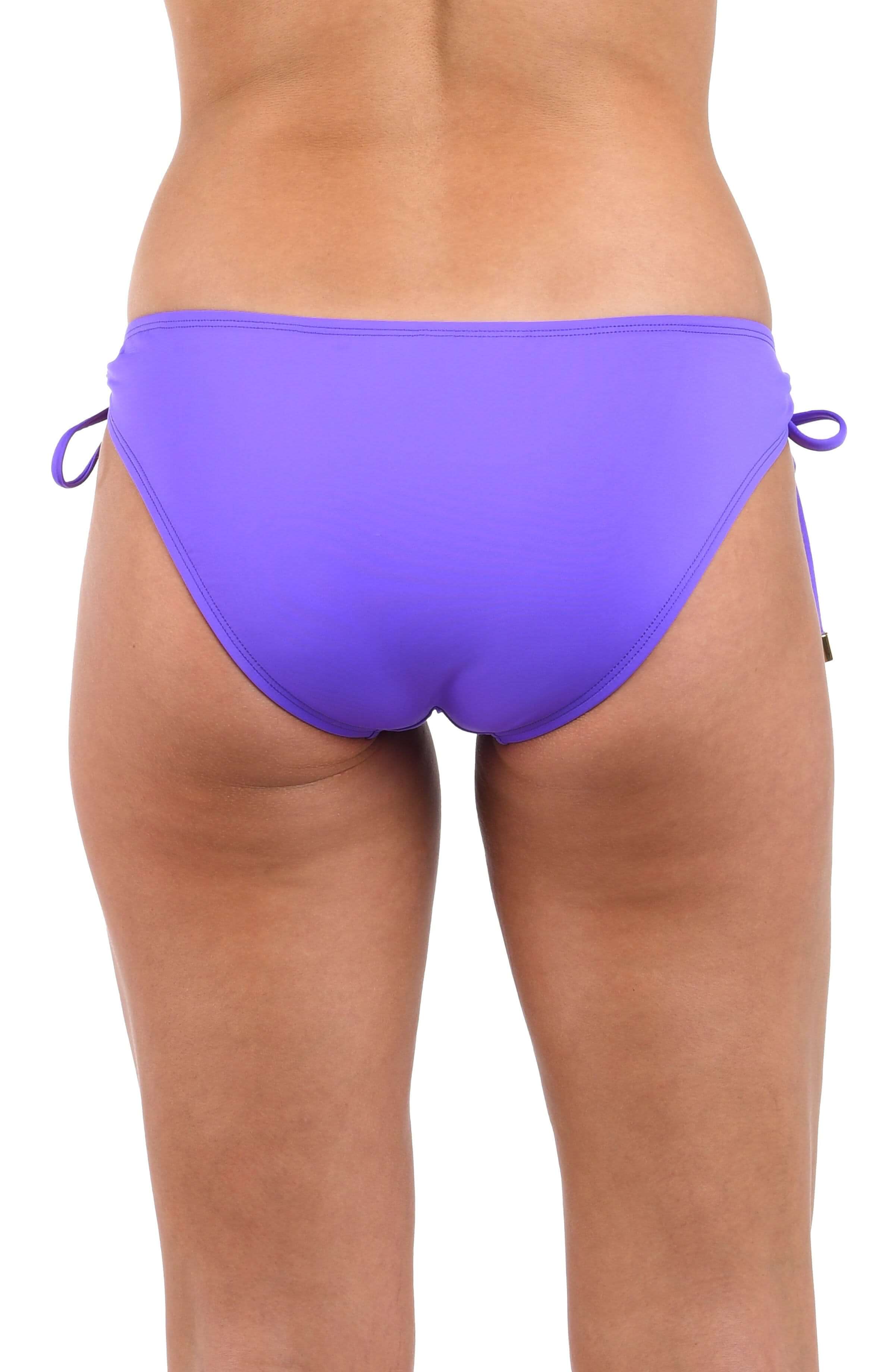 Island Goddess Side Tie Hipster Bottom - Ultraviolet - Image 2