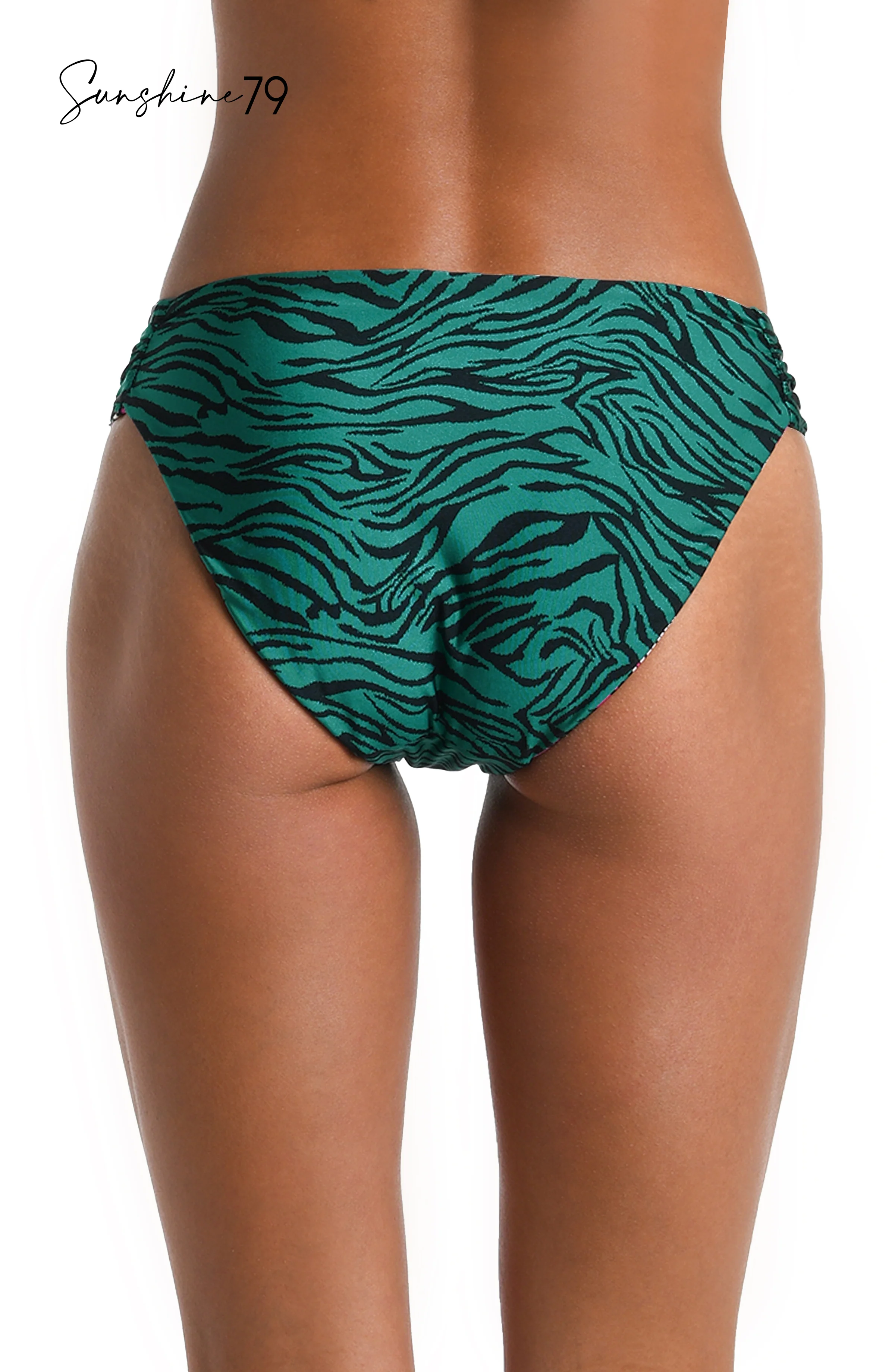 Sunshine 79 Isle Nouveau Reversible Side Shirred Hipster Bottom - FINAL SALE - Image 4