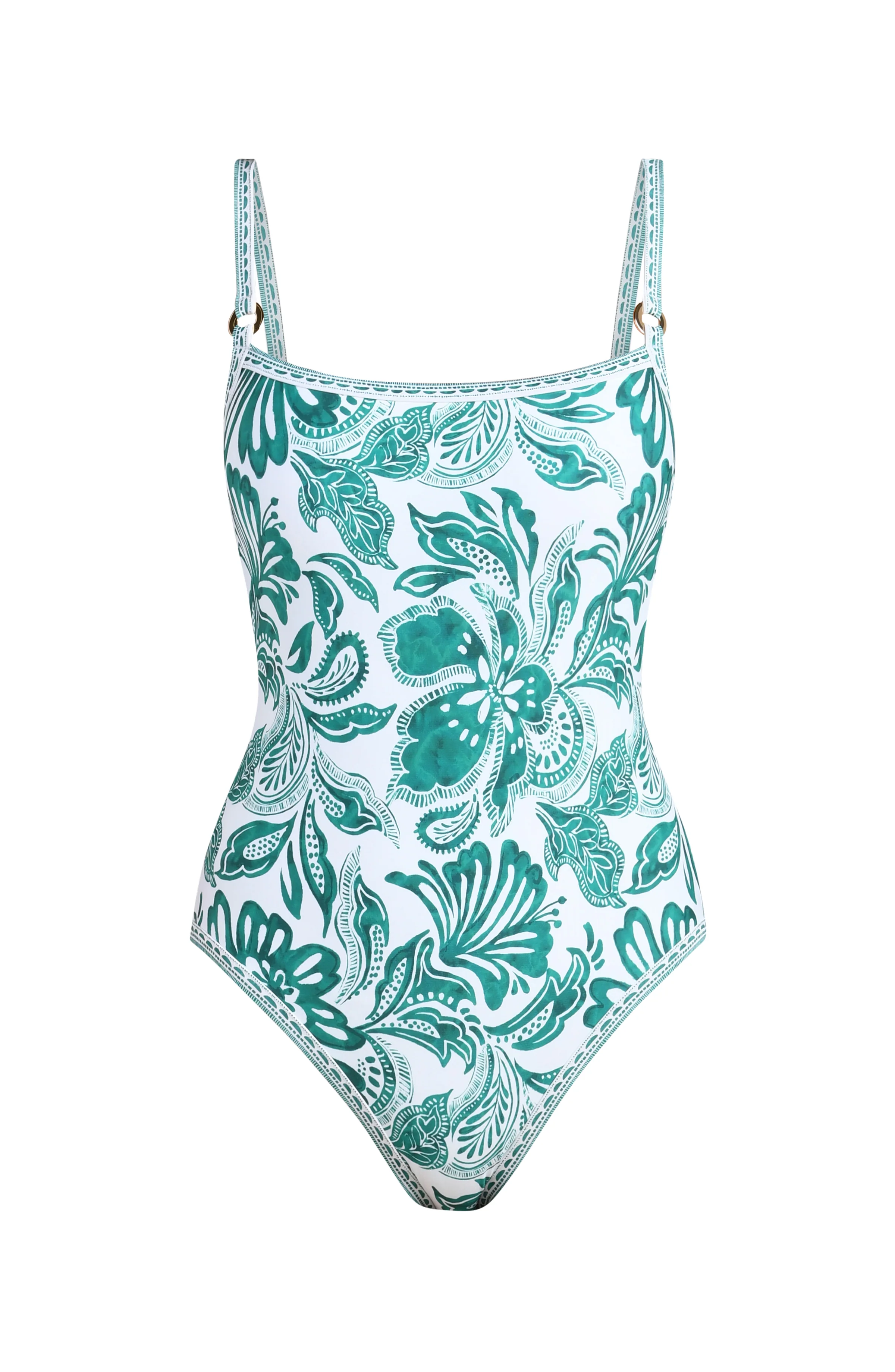 Botanical Brocade Lingerie One Piece - Jungle - Image 4