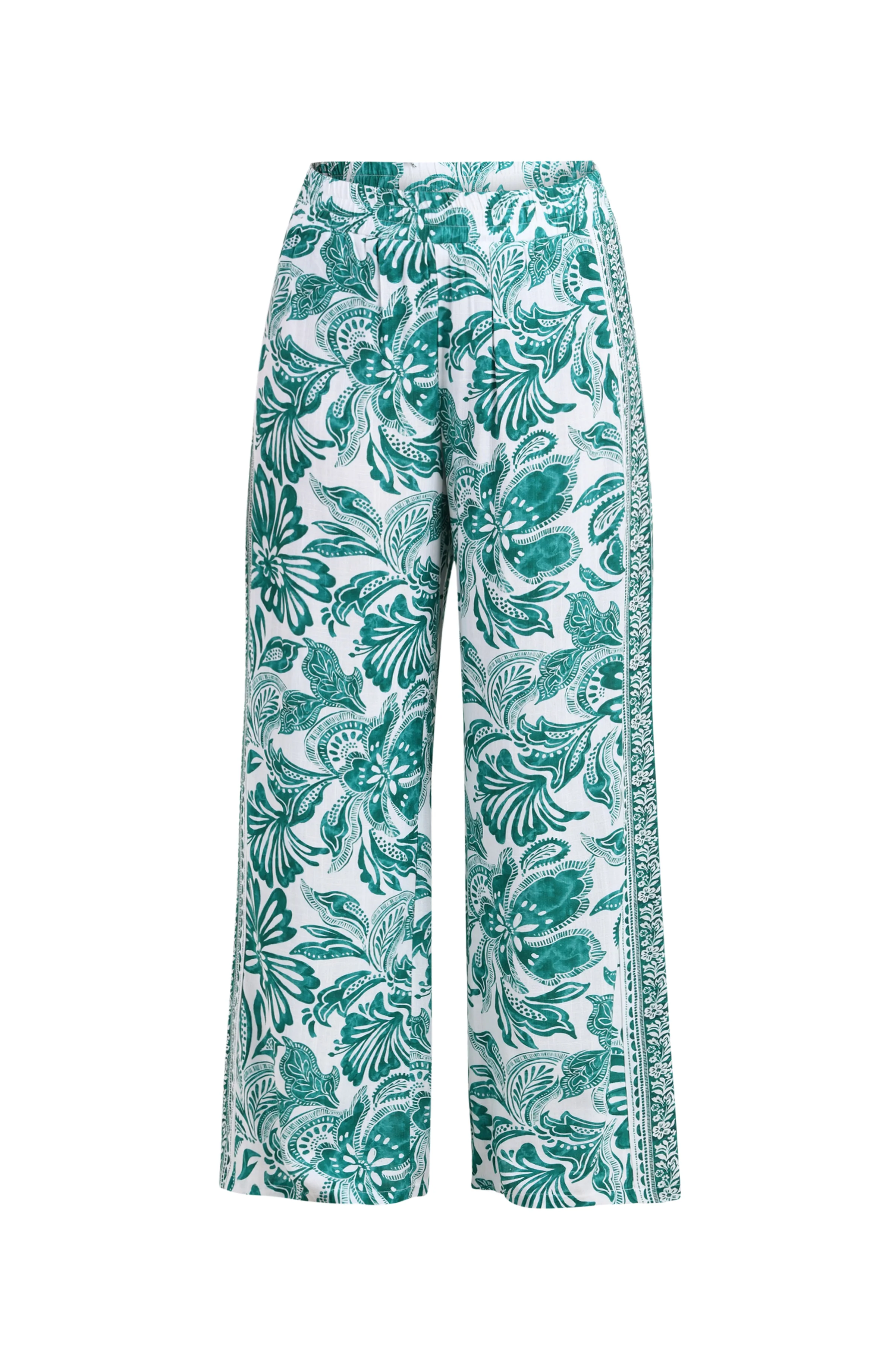 Botanical Brocade Beach Pants - Image 11
