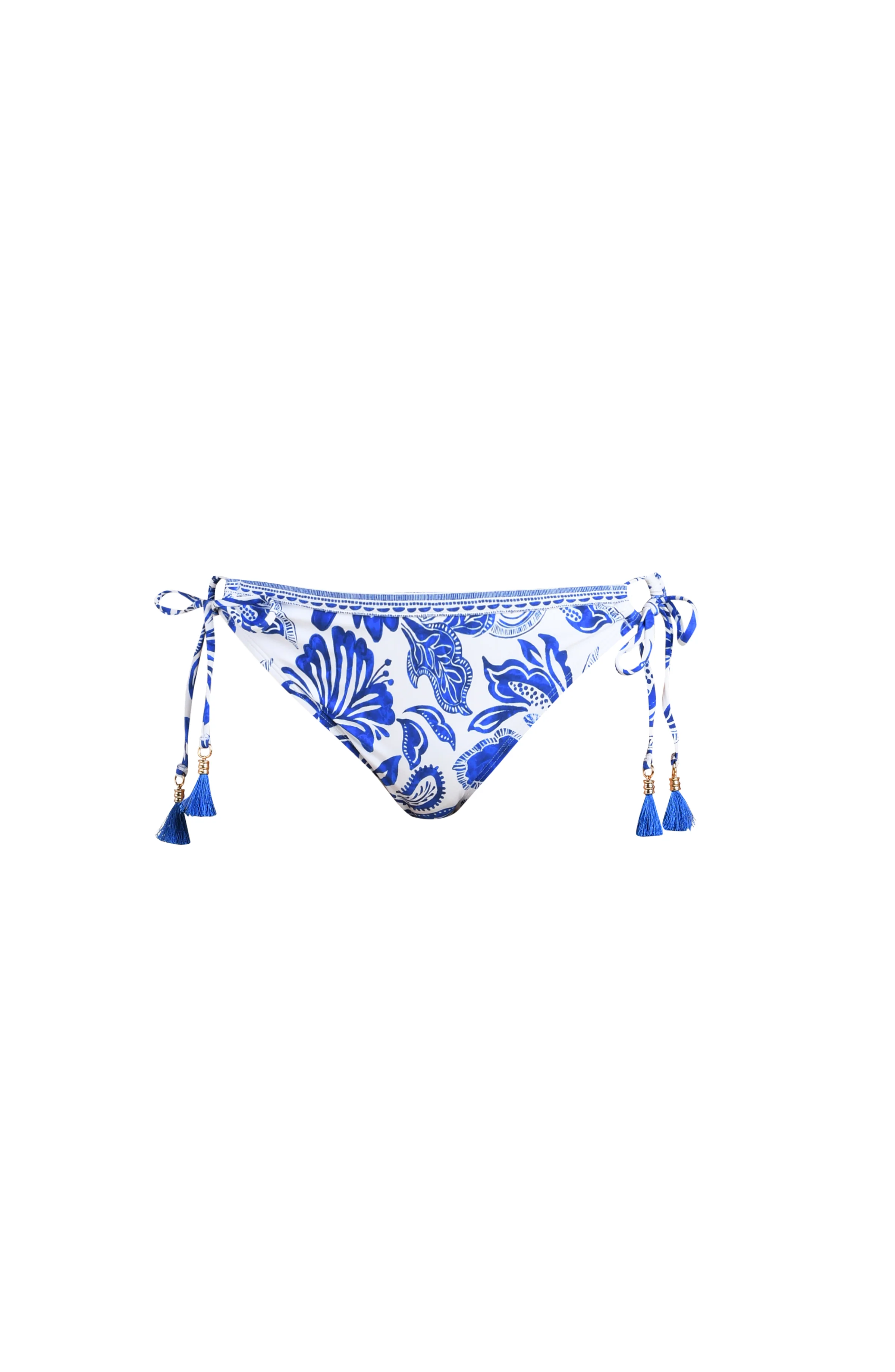 Botanical Brocade Side Tie Hipster Bottom - Image 5