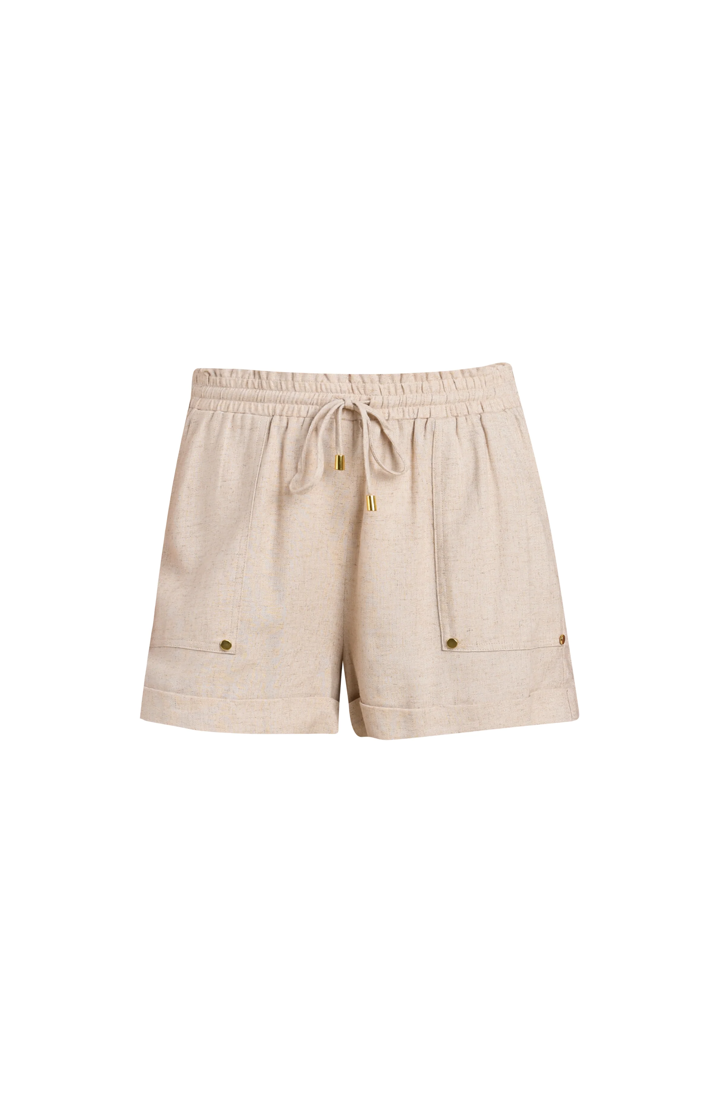 Delphine Coast Beach Shorts - Taupe - Image 8