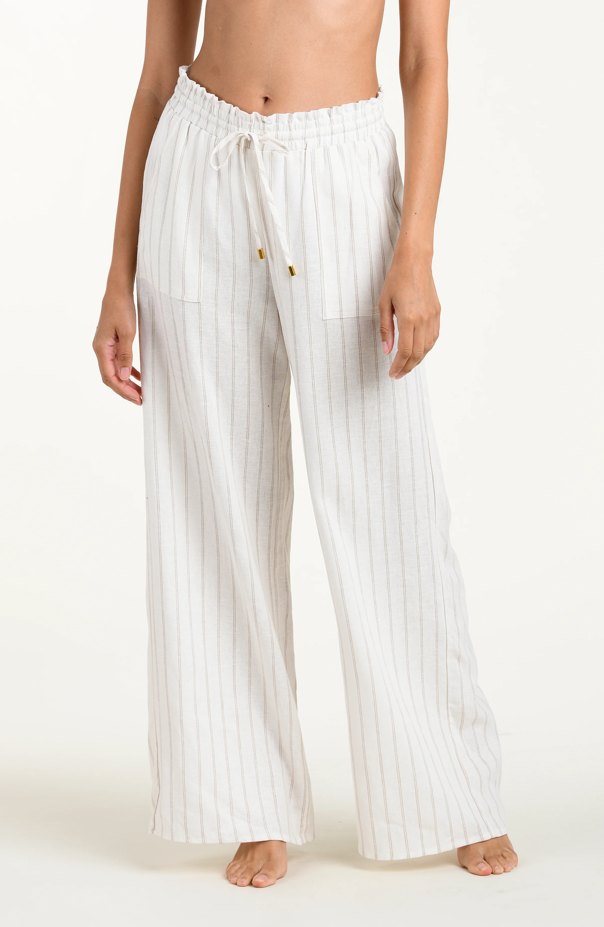Delphine Coast Linen Beach Pant - Image 2