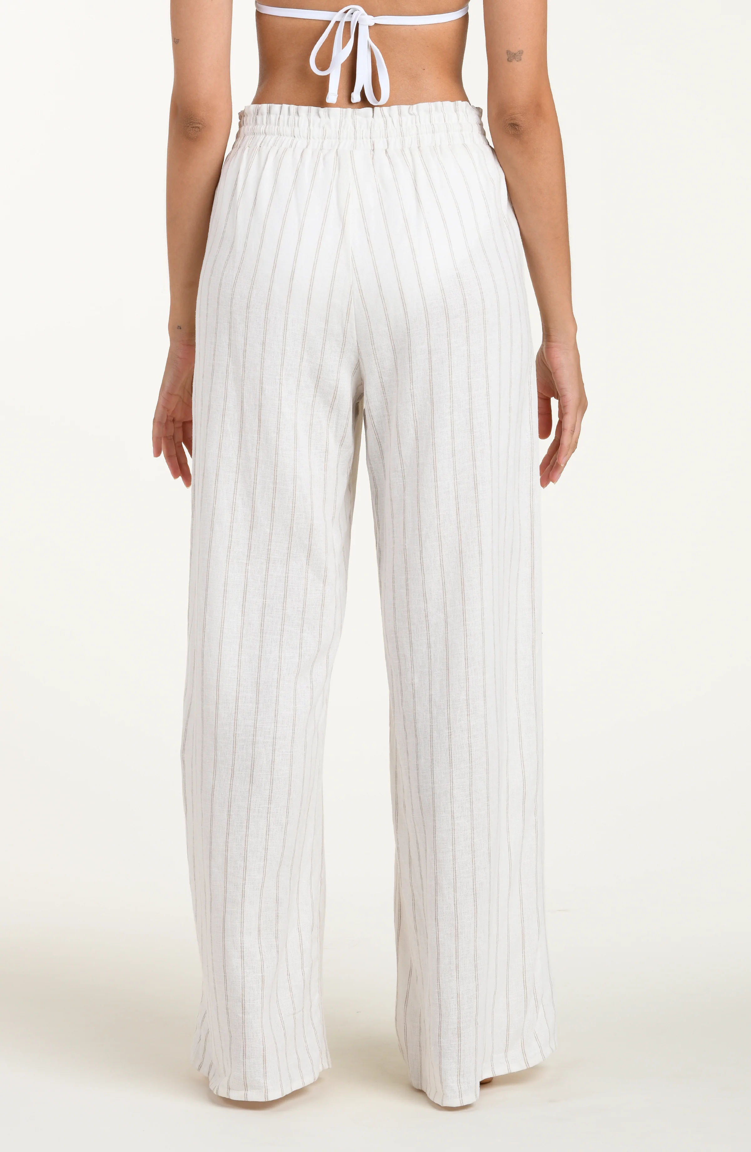 Delphine Coast Linen Beach Pant - Image 3