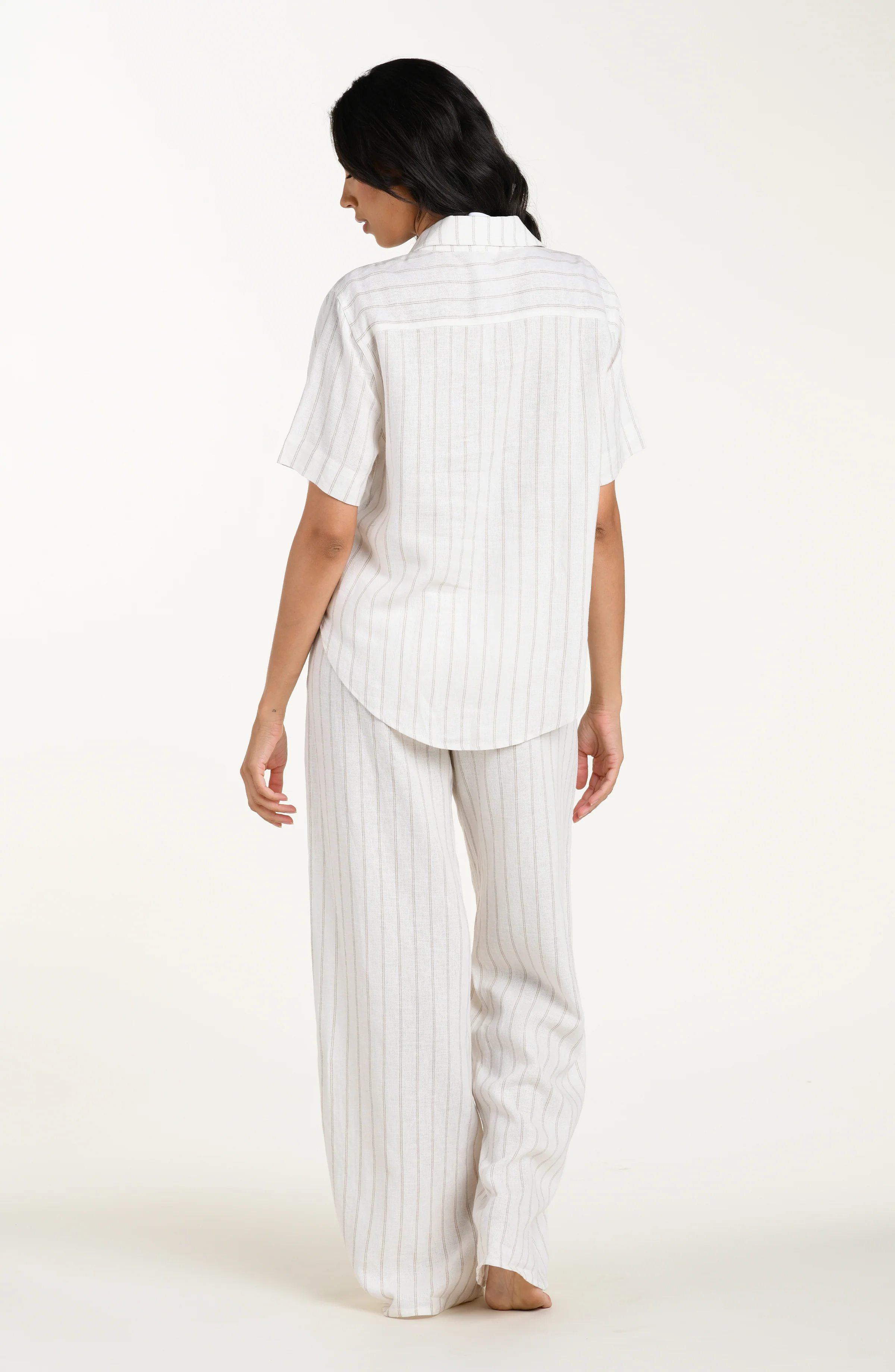 Delphine Coast Linen Button Up Shirt - Image 6