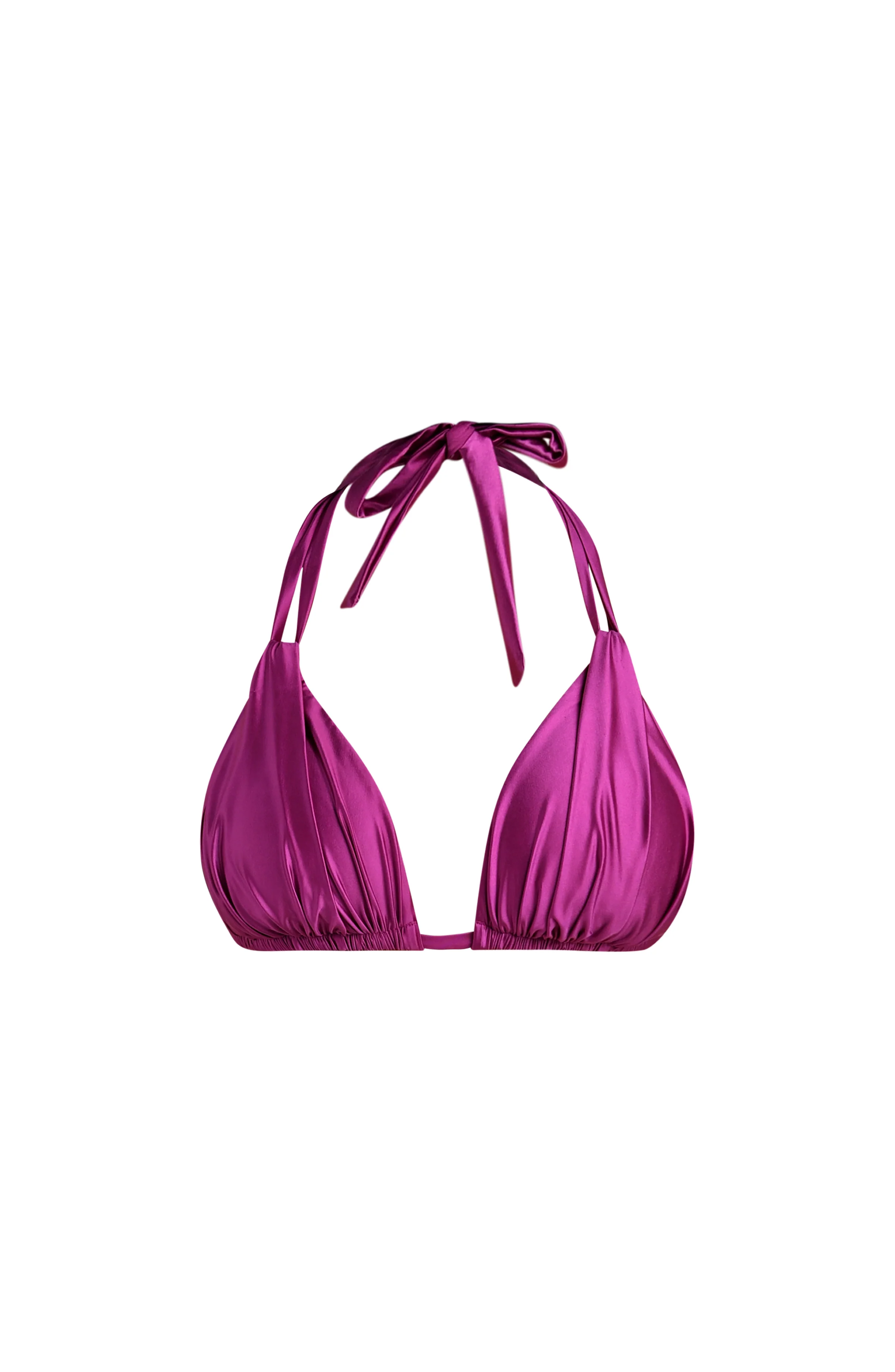 Earth Goddess Halter Triangle Top - Berry - Image 3