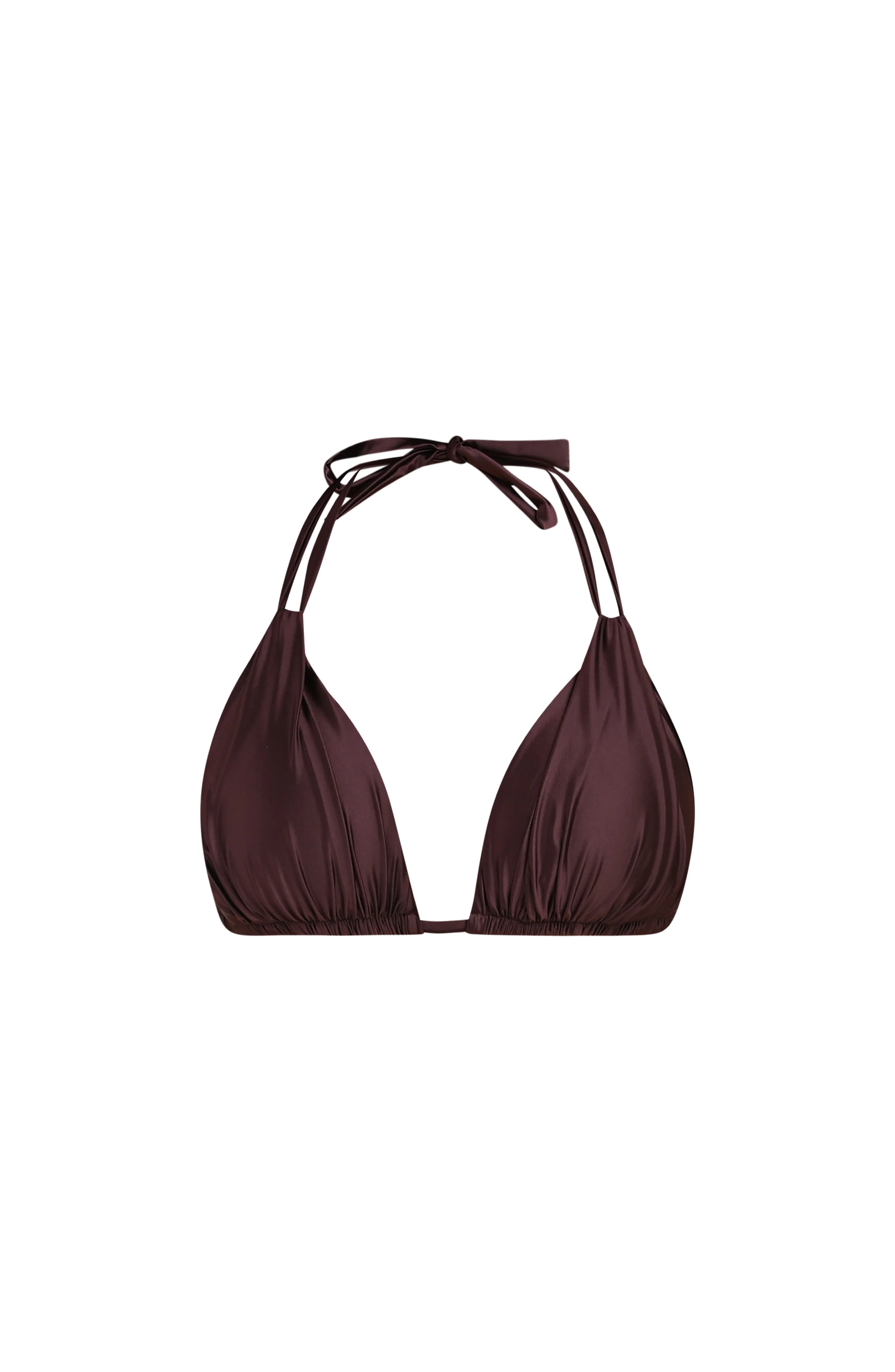 Earth Goddess Halter Triangle Top - Truffle - Image 4