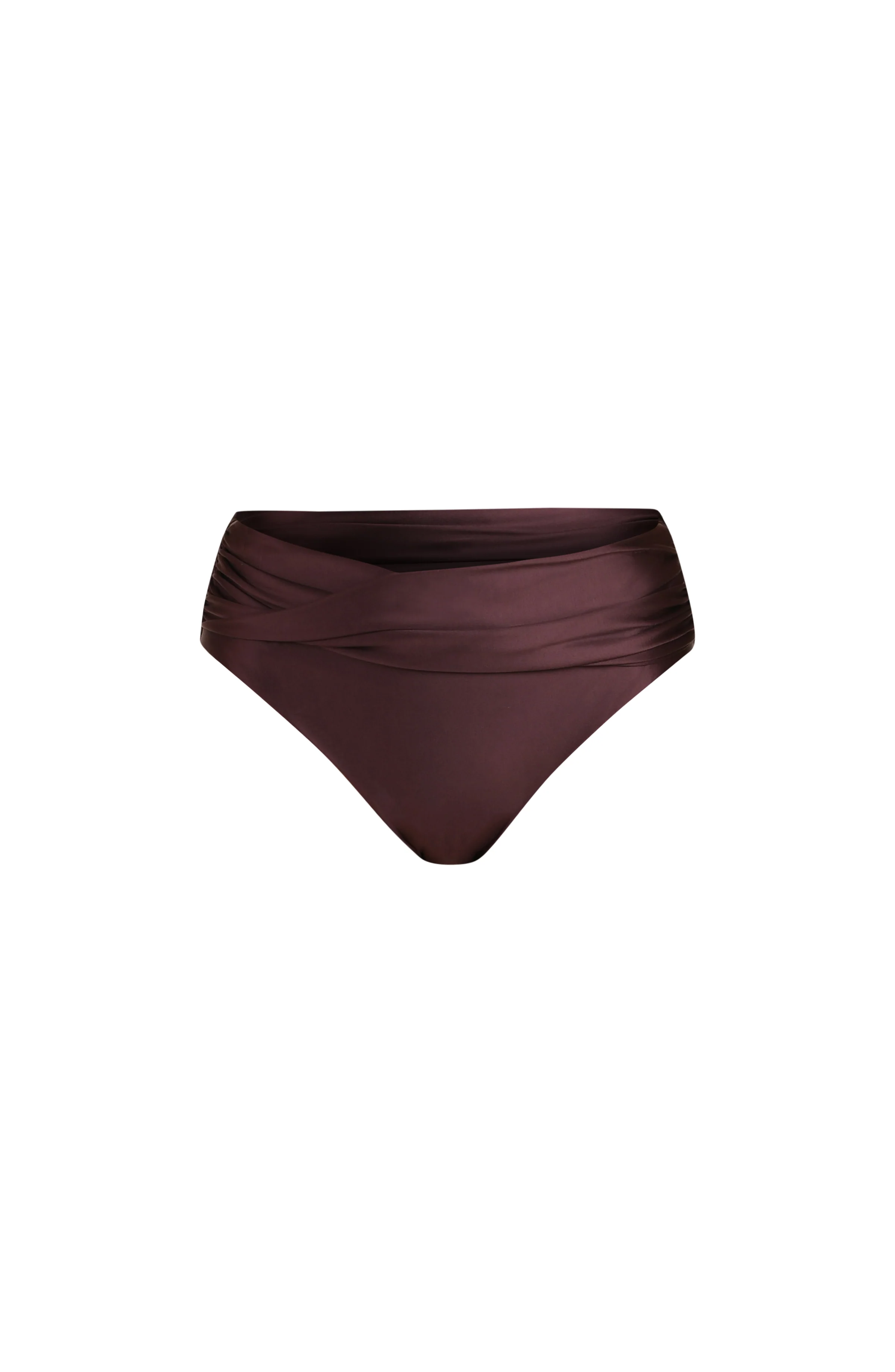 Earth Goddess Mid-Waist Twist Front Bottom - Truffle - Image 5