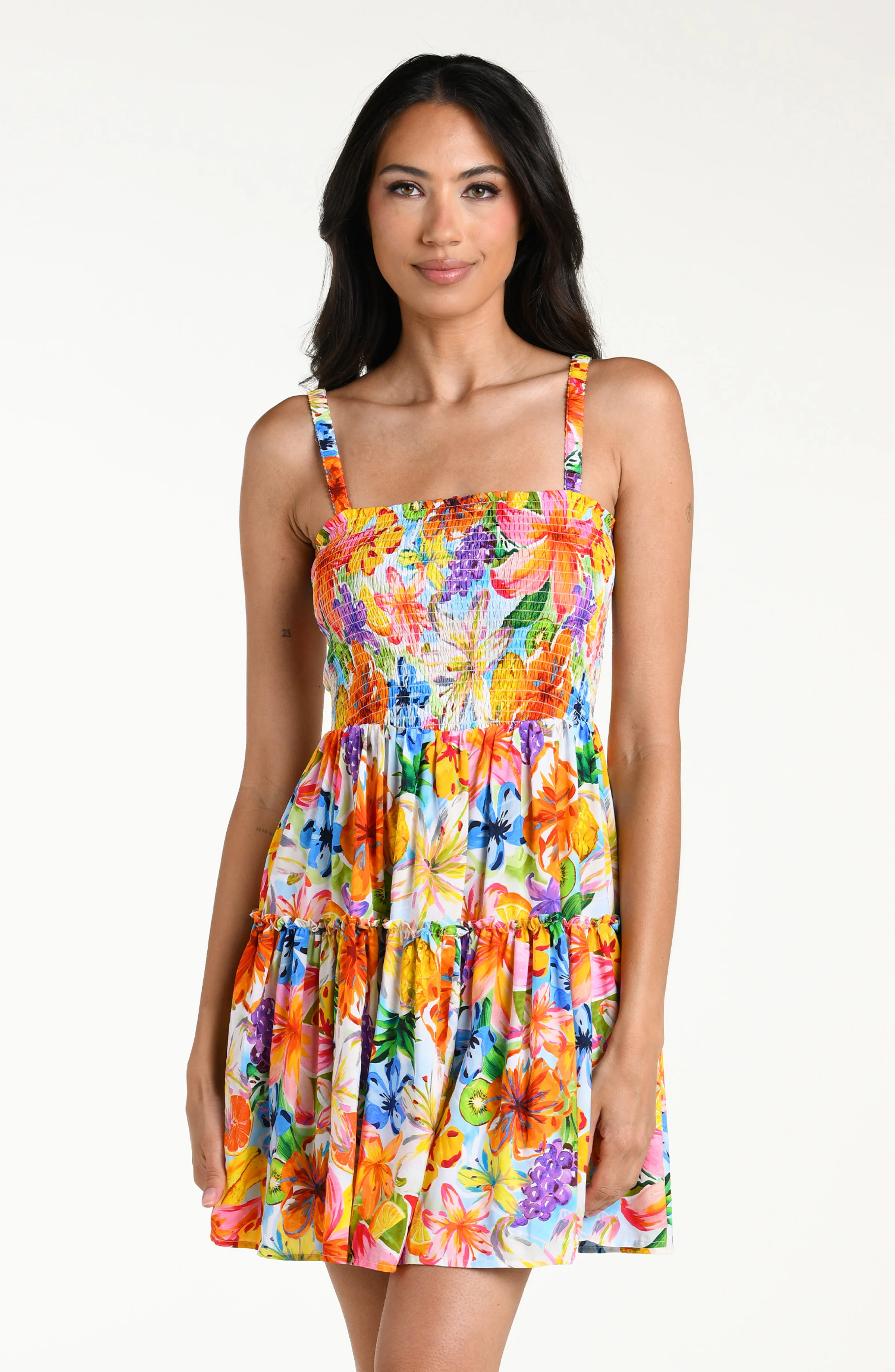 Flora De Fruta Mini Dress - Image 2