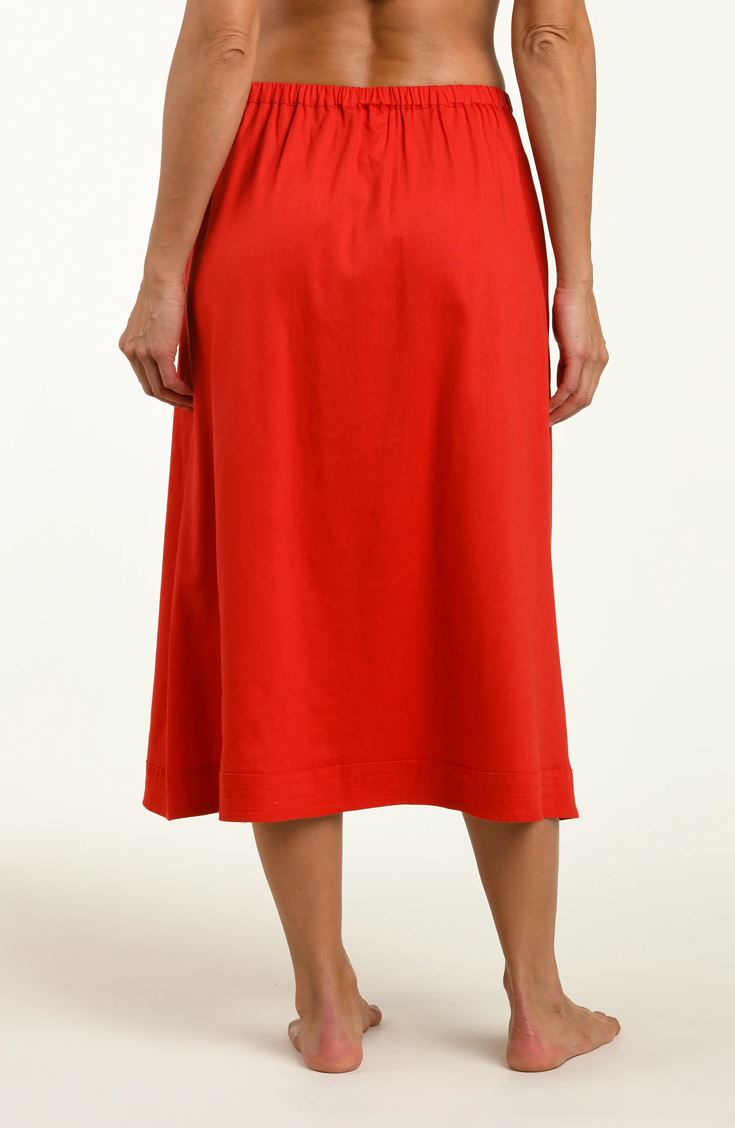 Harbor Breeze Wrap Skirt - Ruby - Image 2