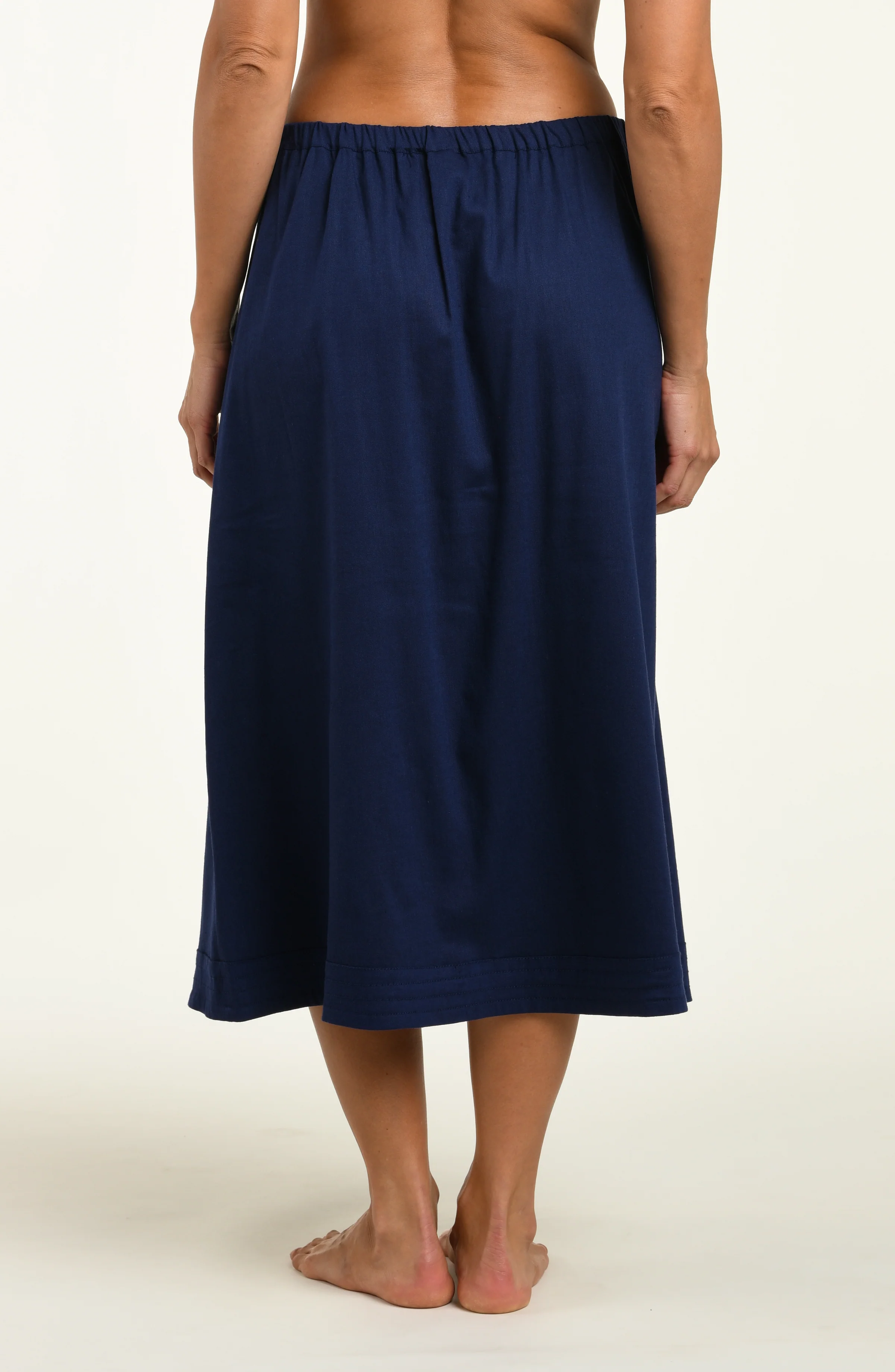 Harbor Breeze Wrap Skirt - Indigo - Image 2