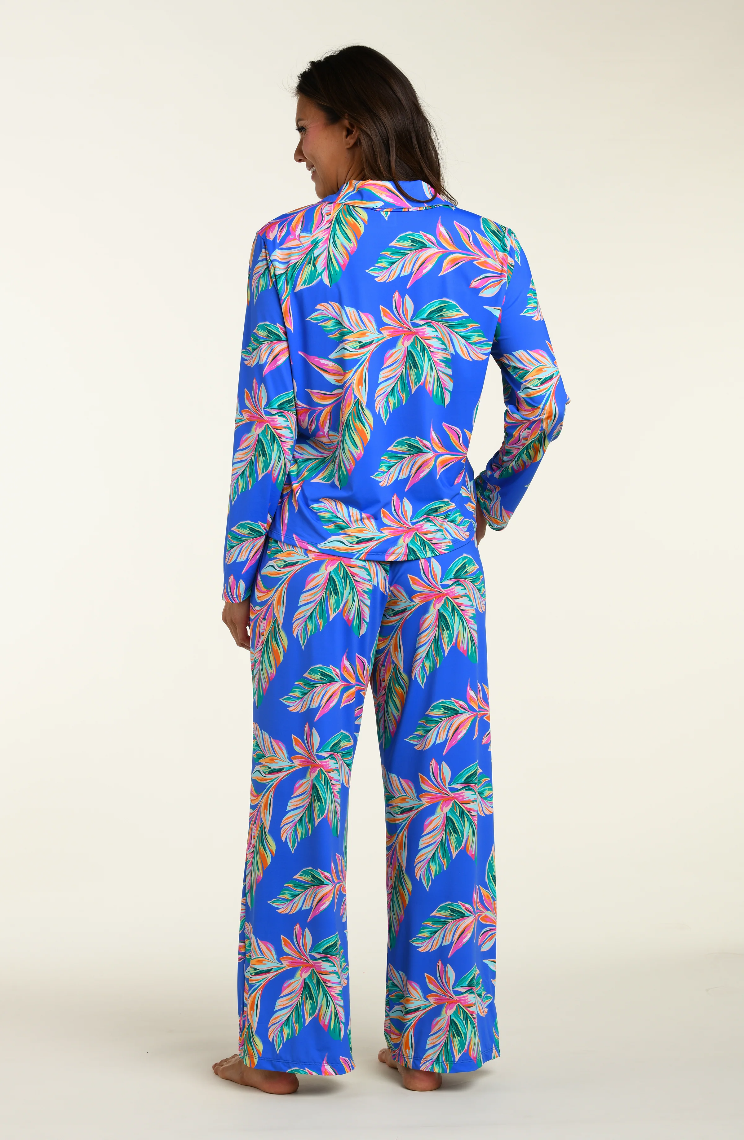 Ibiza Palms Pant Pajama Set - FINAL SALE - Image 3