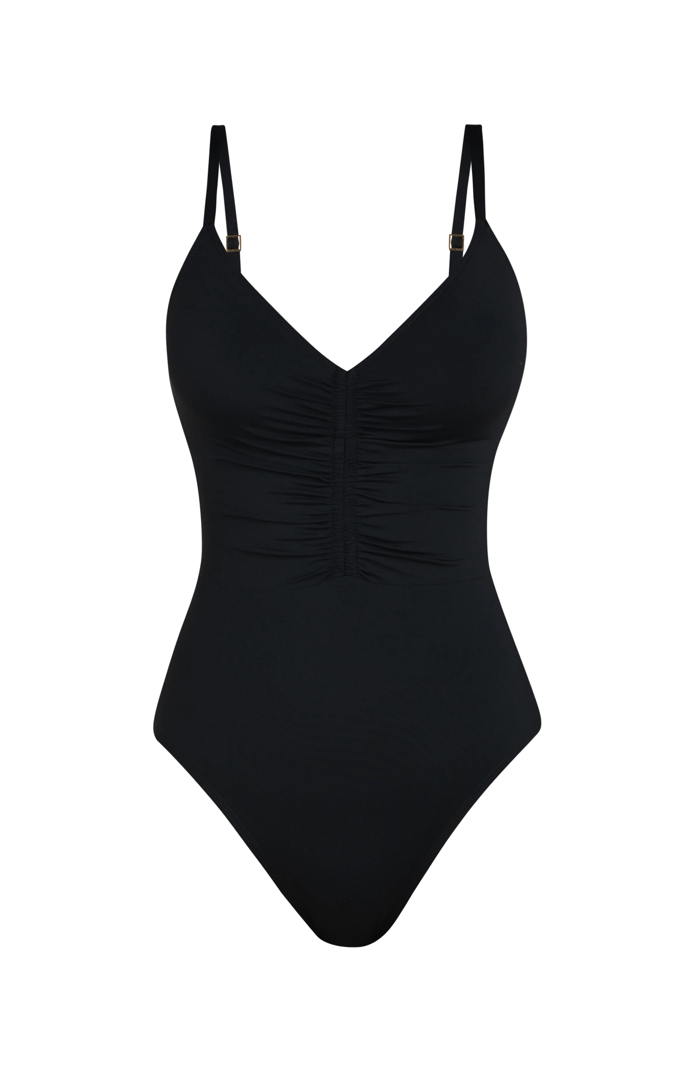 Island Goddess V-Neck Over the Shoulder One Piece - Image 5