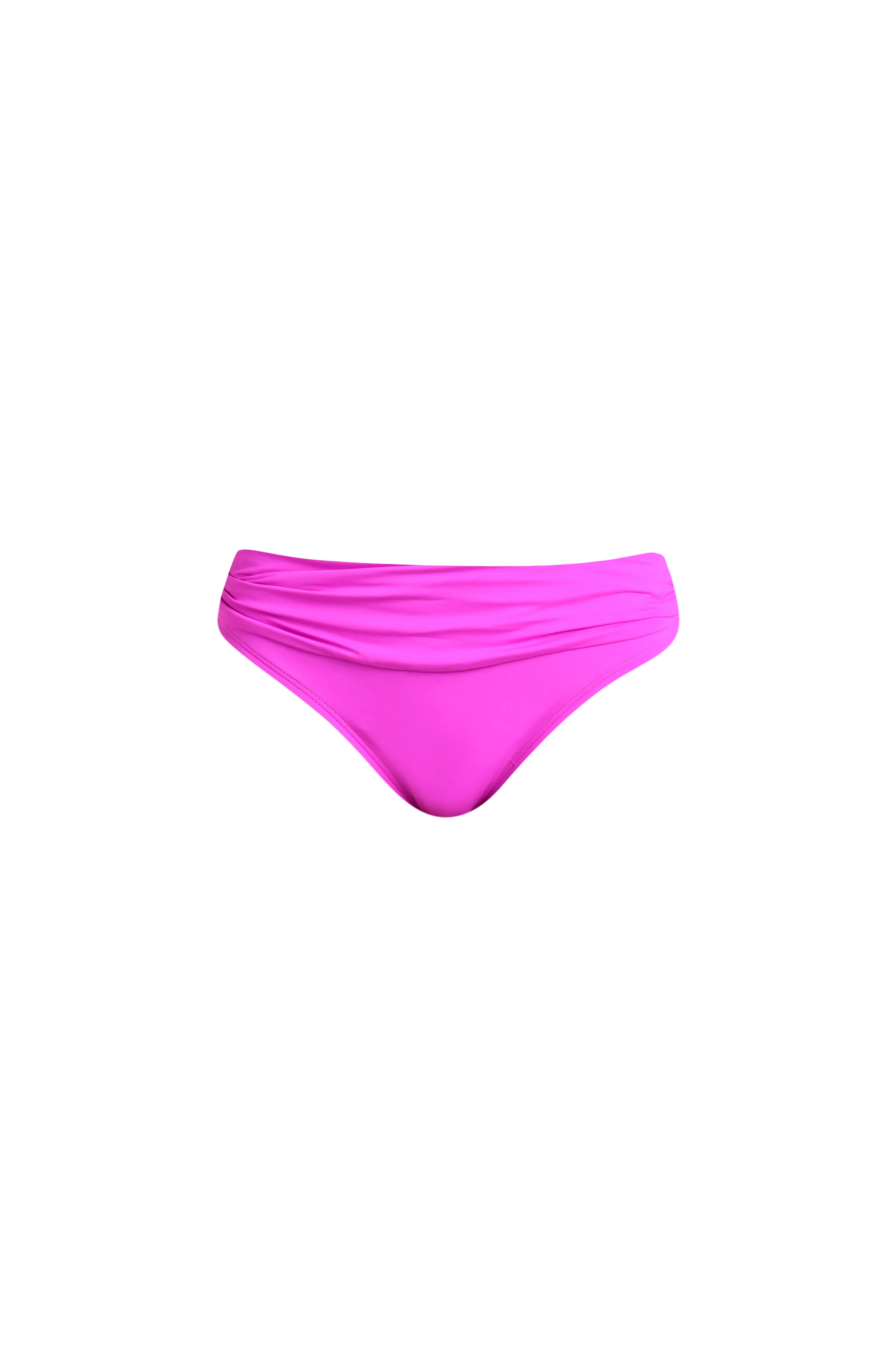 Island Goddess Ruched Band Hipster Bottom - Violet - Image 3