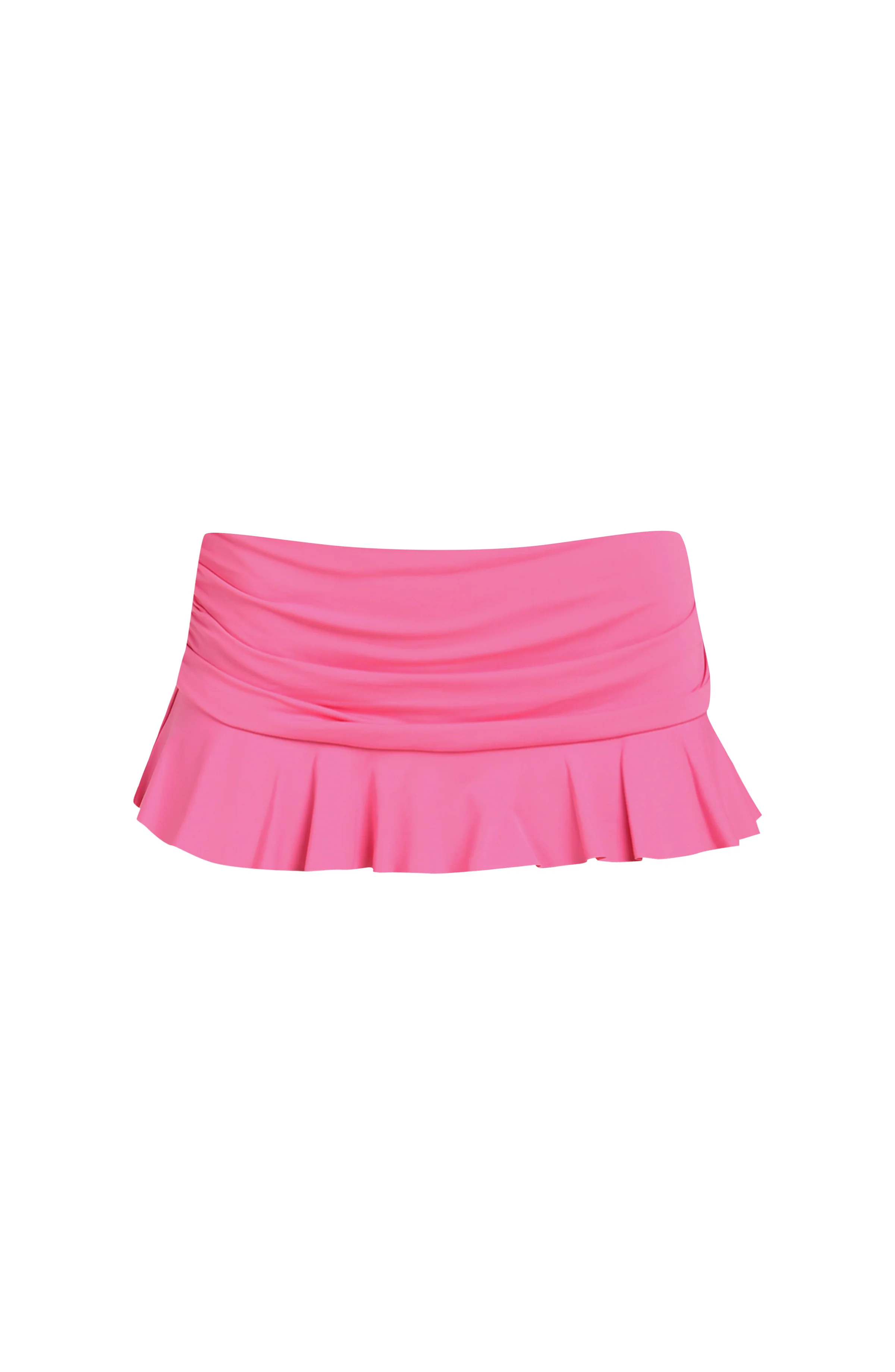 Island Goddess Ruffle Skirted Bottom - Rose Pink - Image 5