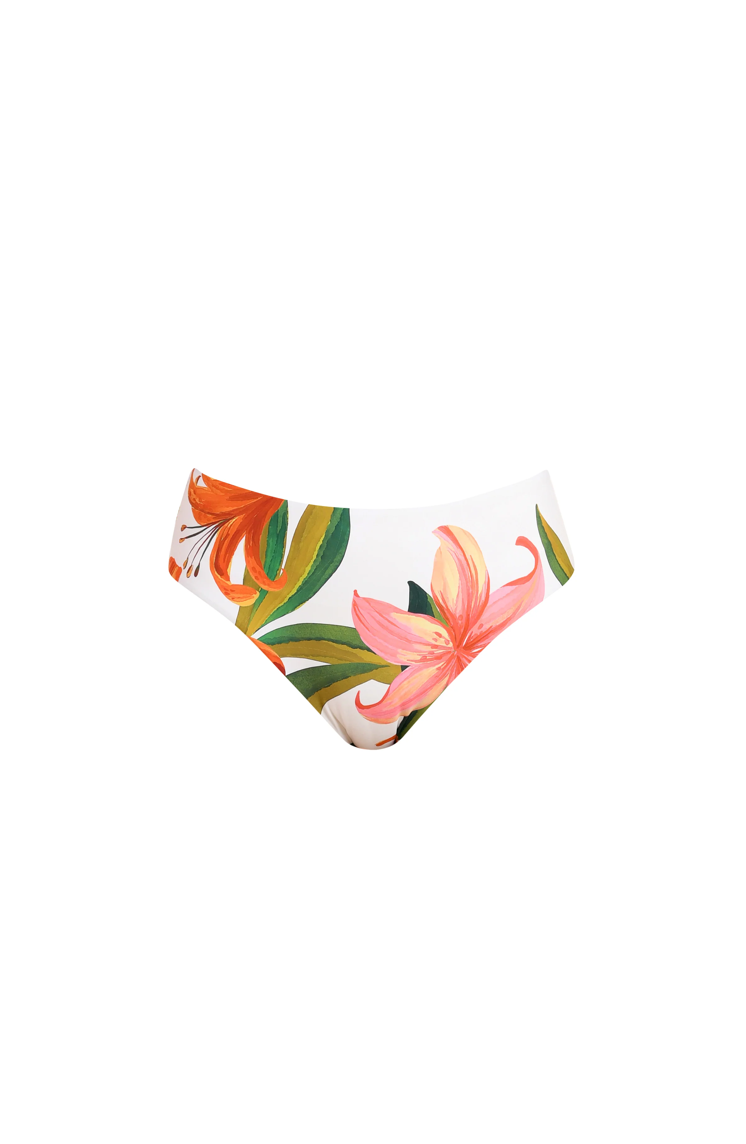 Jungle Blossoms Mid Rise Bottom - Multi - Image 5