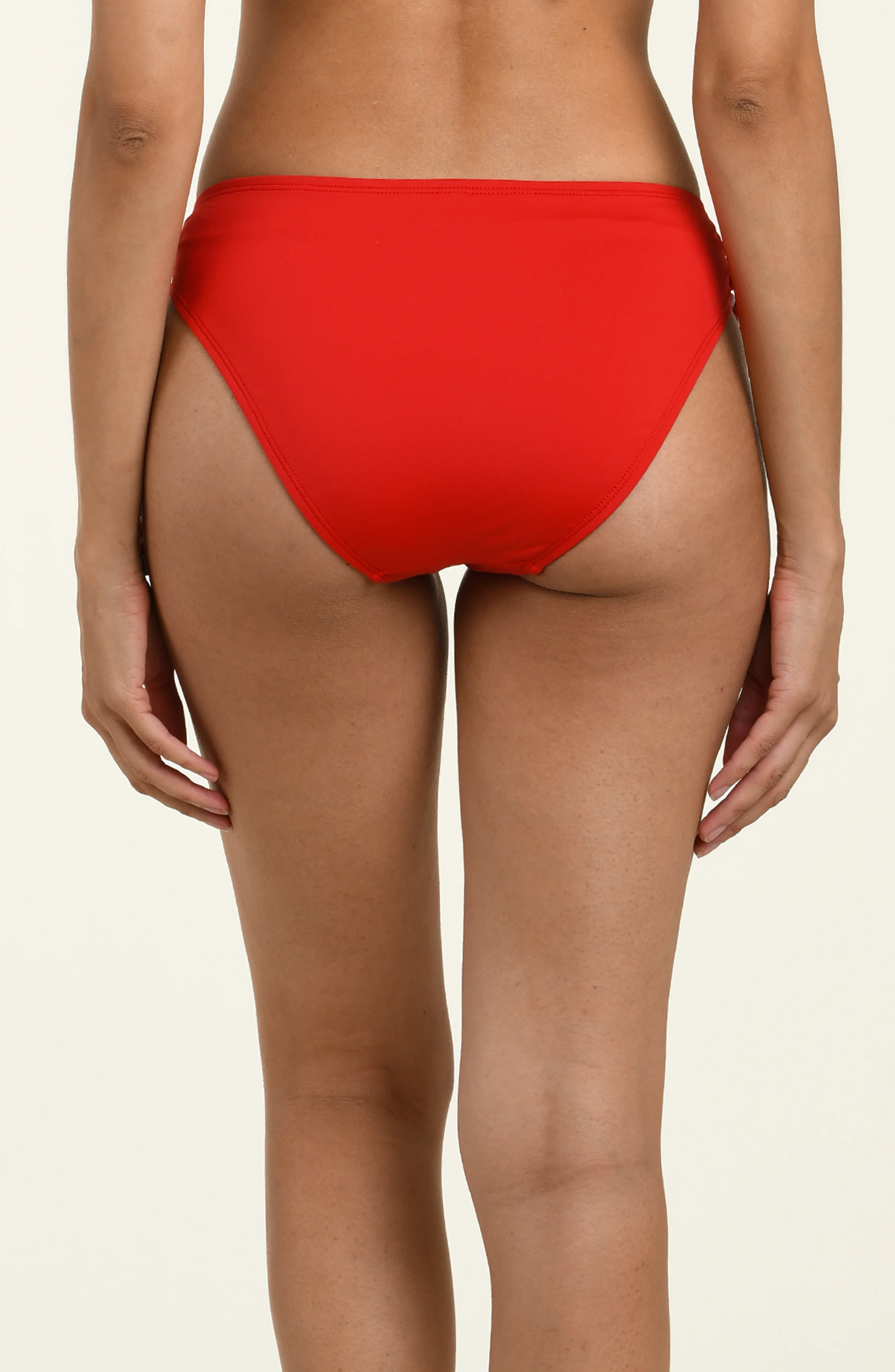 Mariner Blooms Side Tie Hipster Bottom - Ruby - Image 2