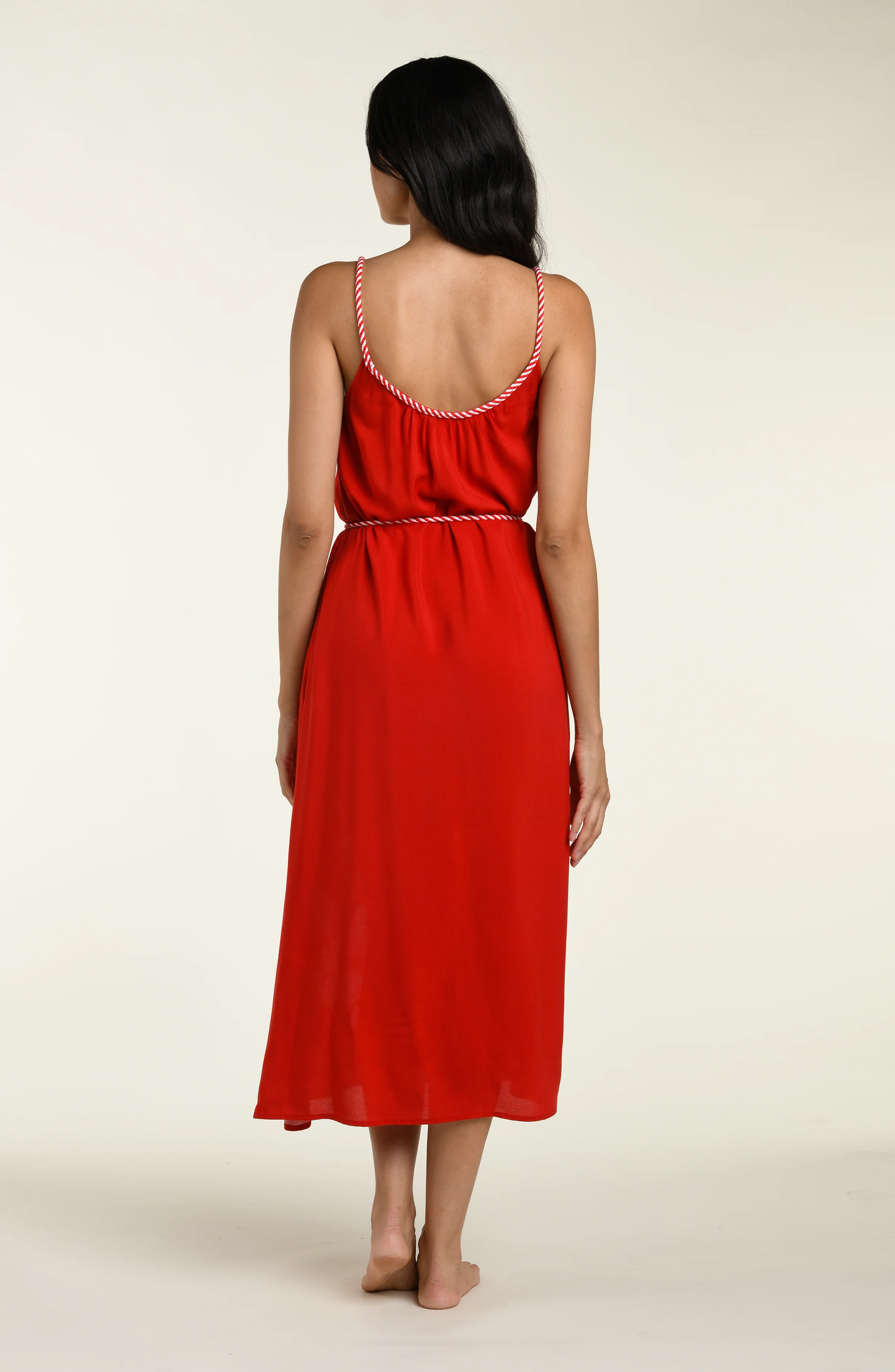 Mariner Blooms Maxi Dress - Ruby - Image 3