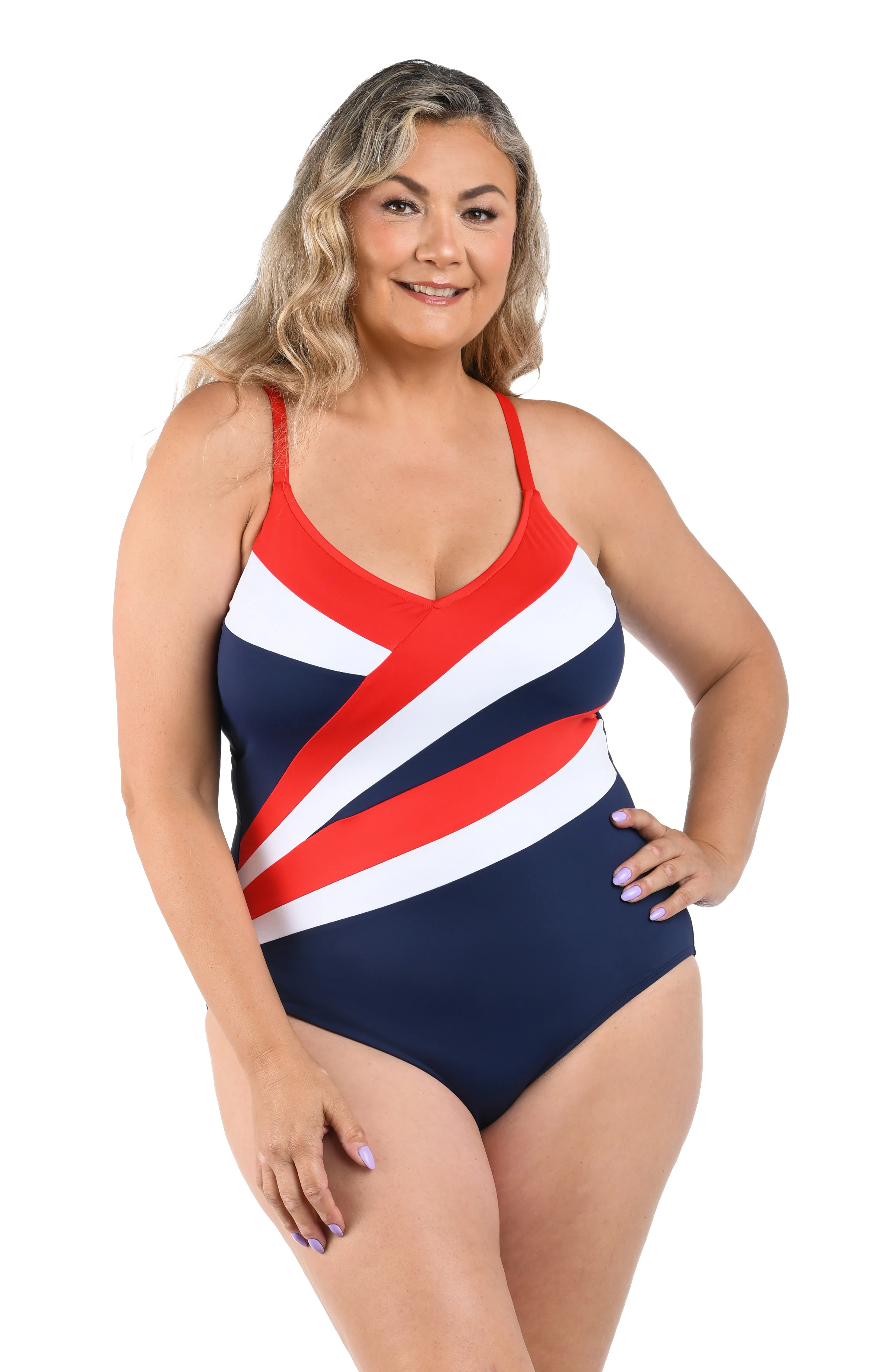 Miss Americana Scoop Front One Piece Swimsuit - Image 7