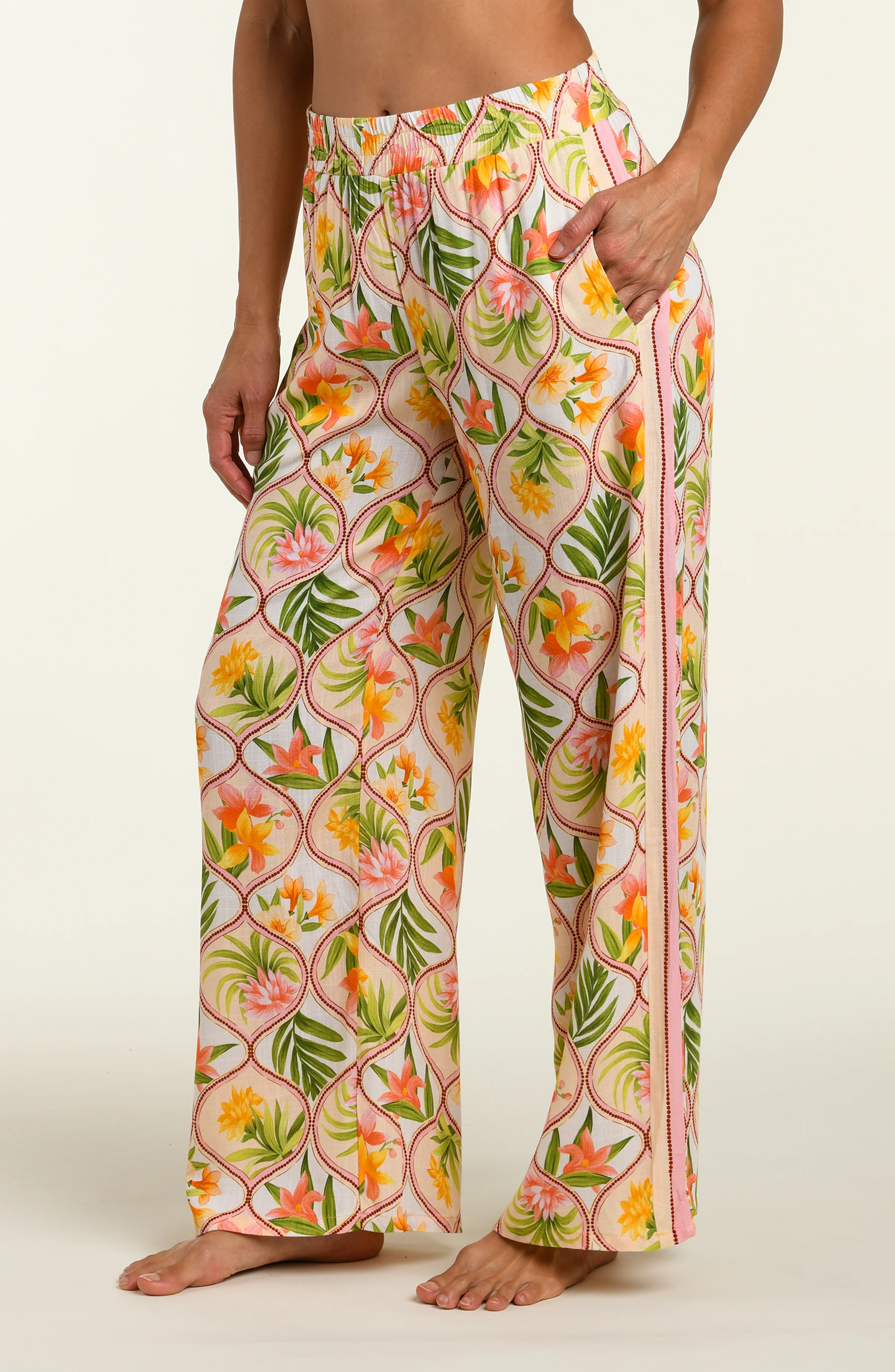Palm Nouveau Beach Pants - Image 4