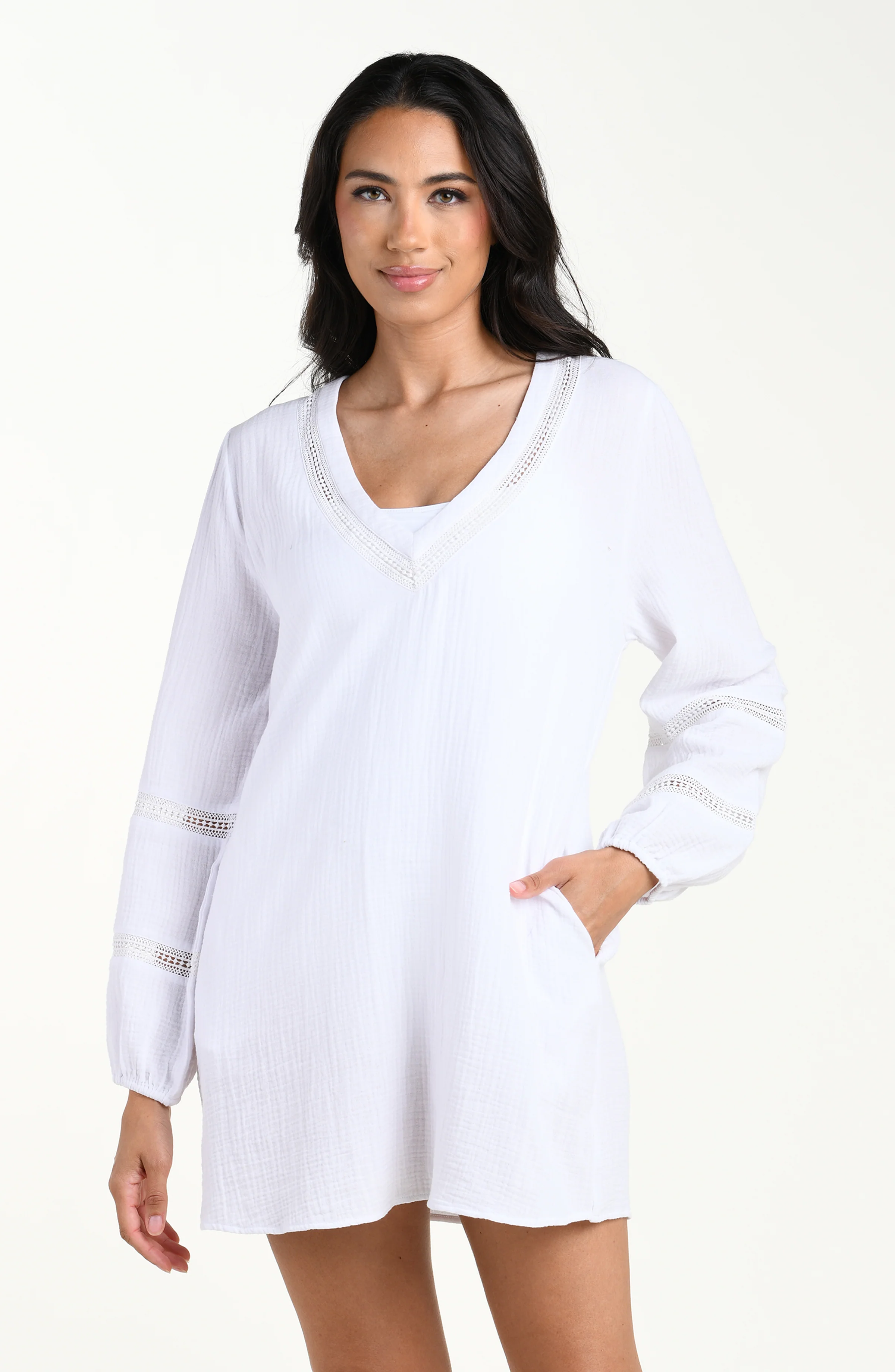Seaside Covers V-Neck Tunic - Image 4