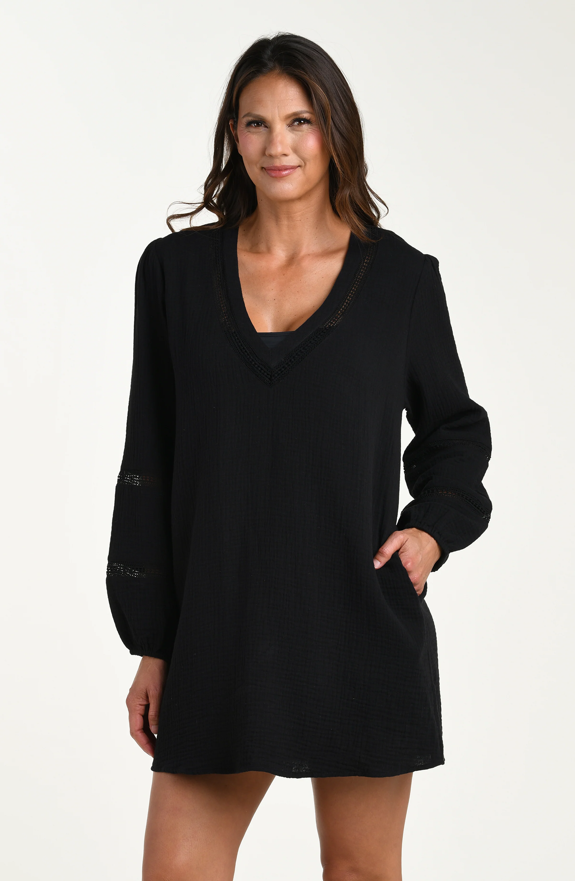 Seaside Covers V-Neck Tunic - Image 3