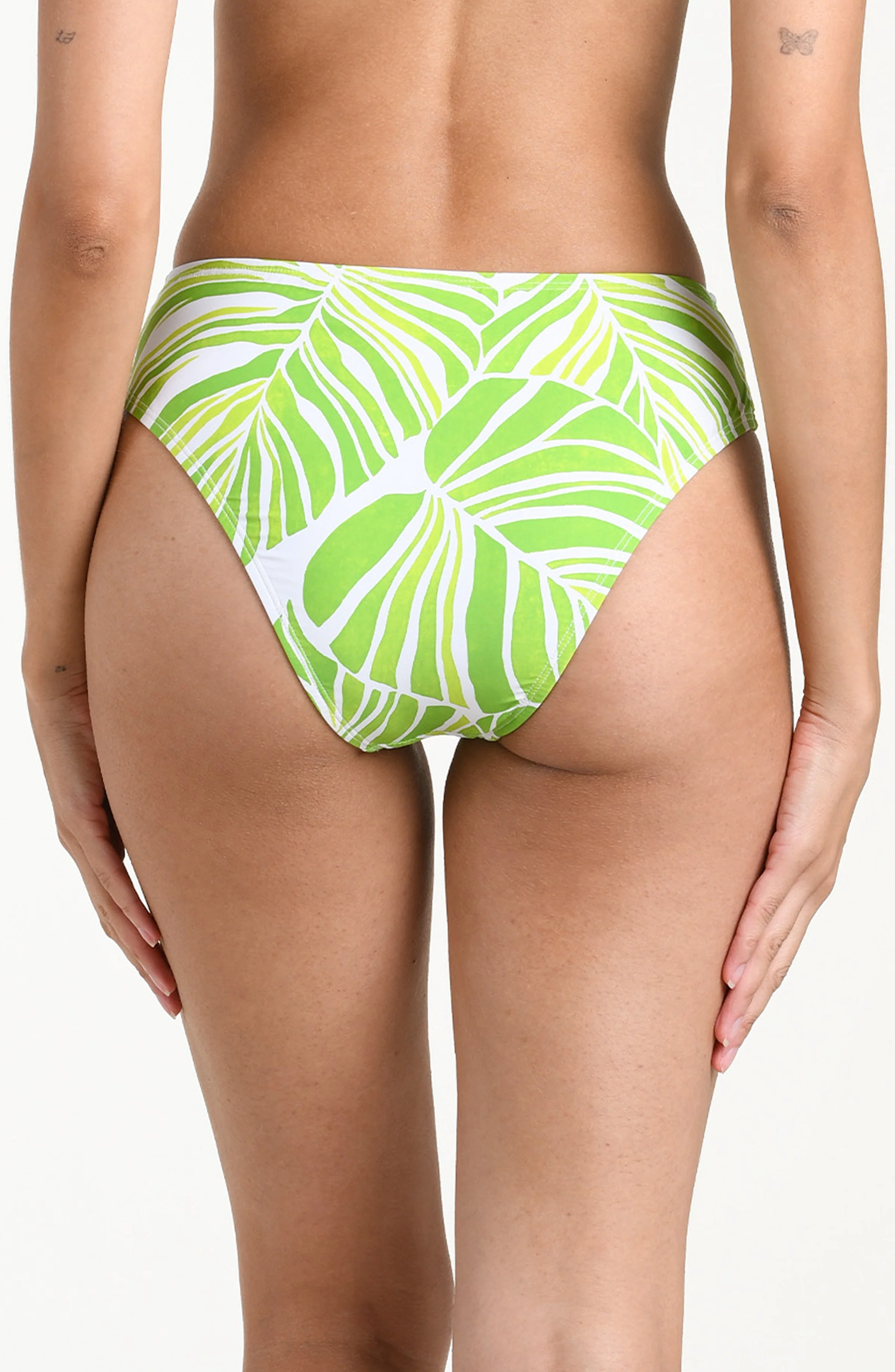 Serene Palm Mid Waist Bottom - Image 2