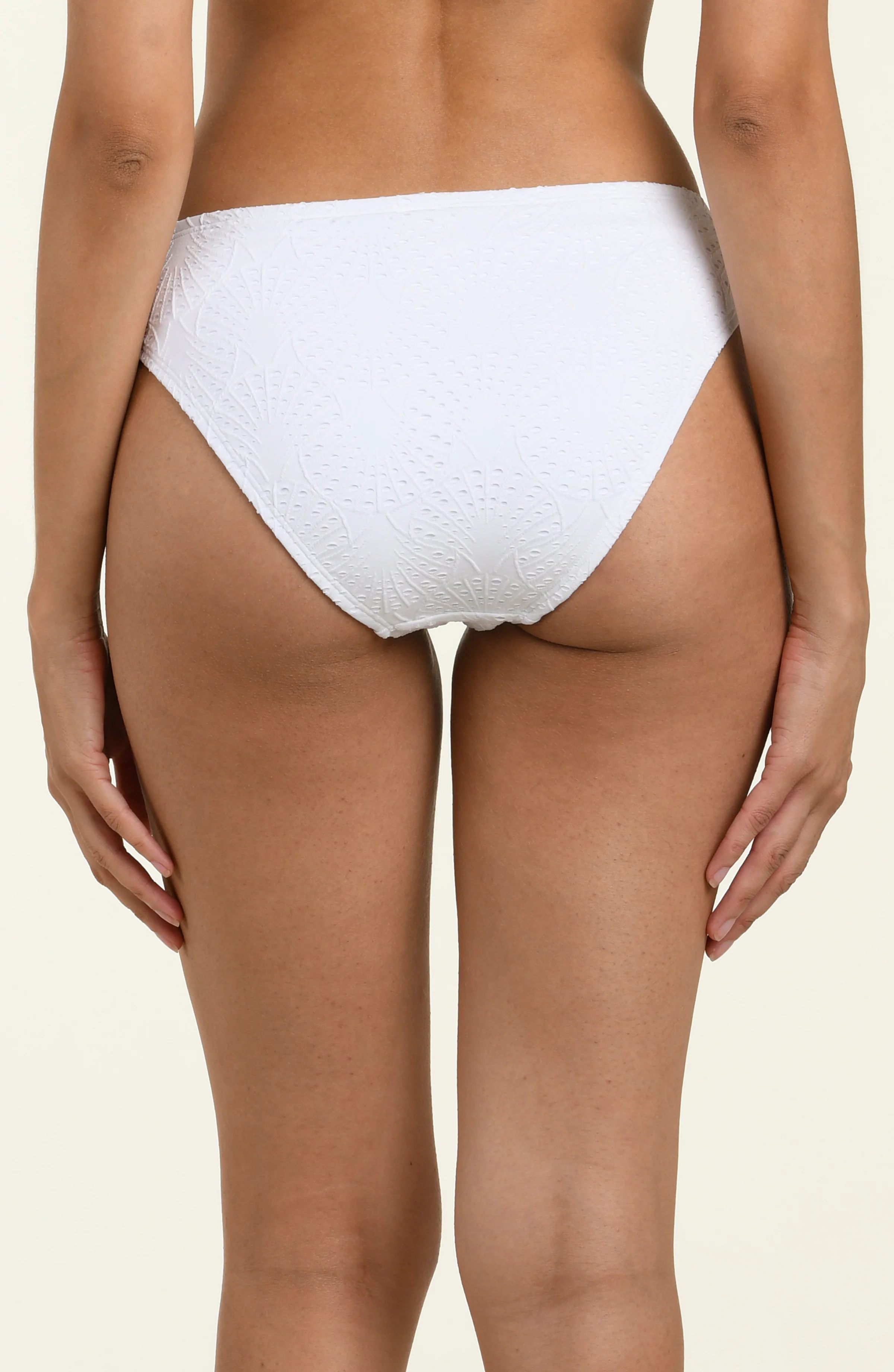 Shellbound Side Tie Hipster Bottom - White - Image 2