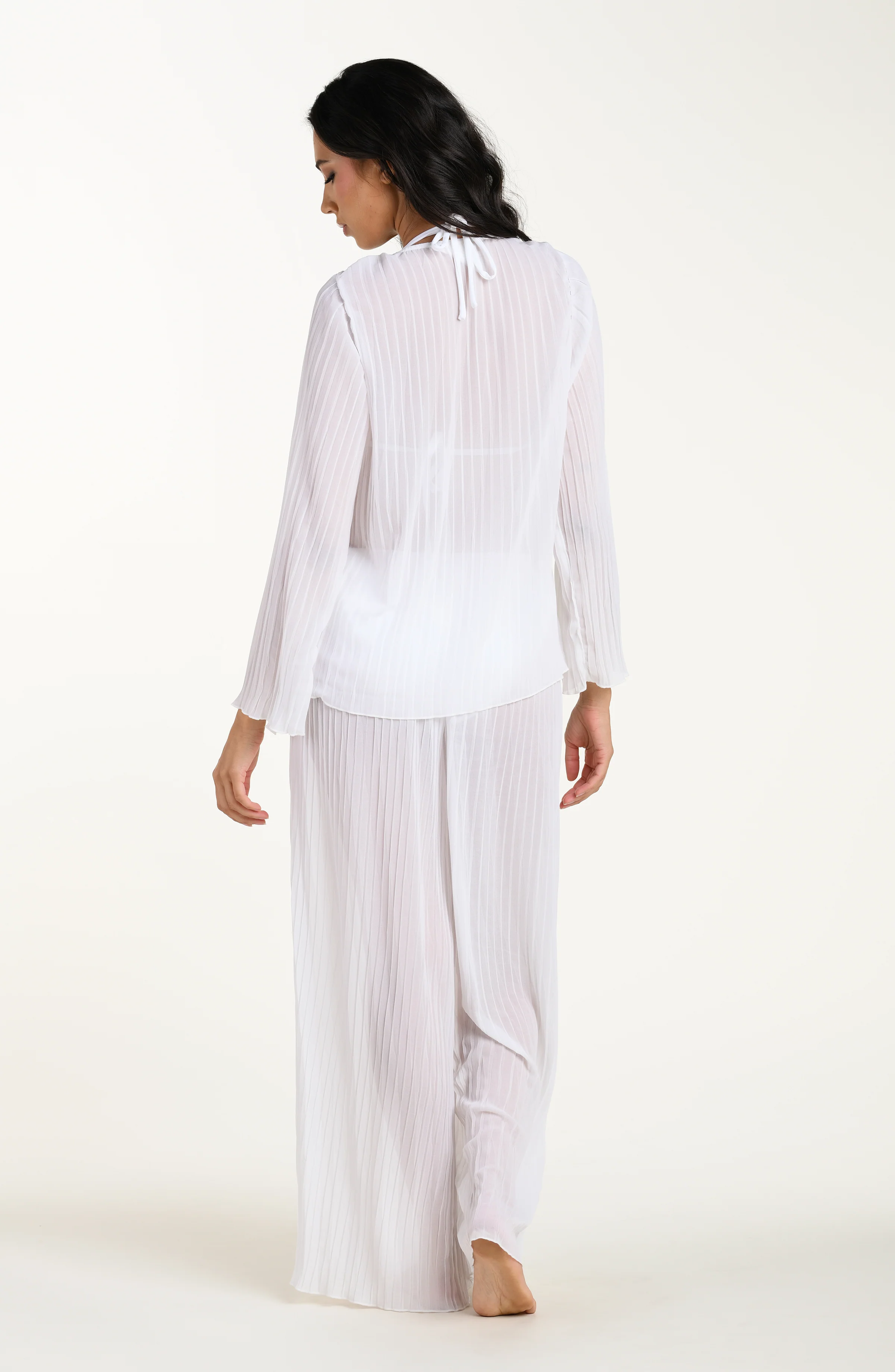 Sunbeams Long Sleeve Pleated Top - Image 6